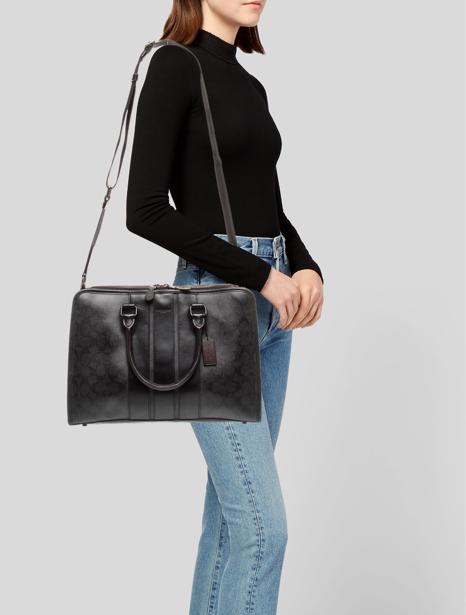 Coach Leather Briefcase