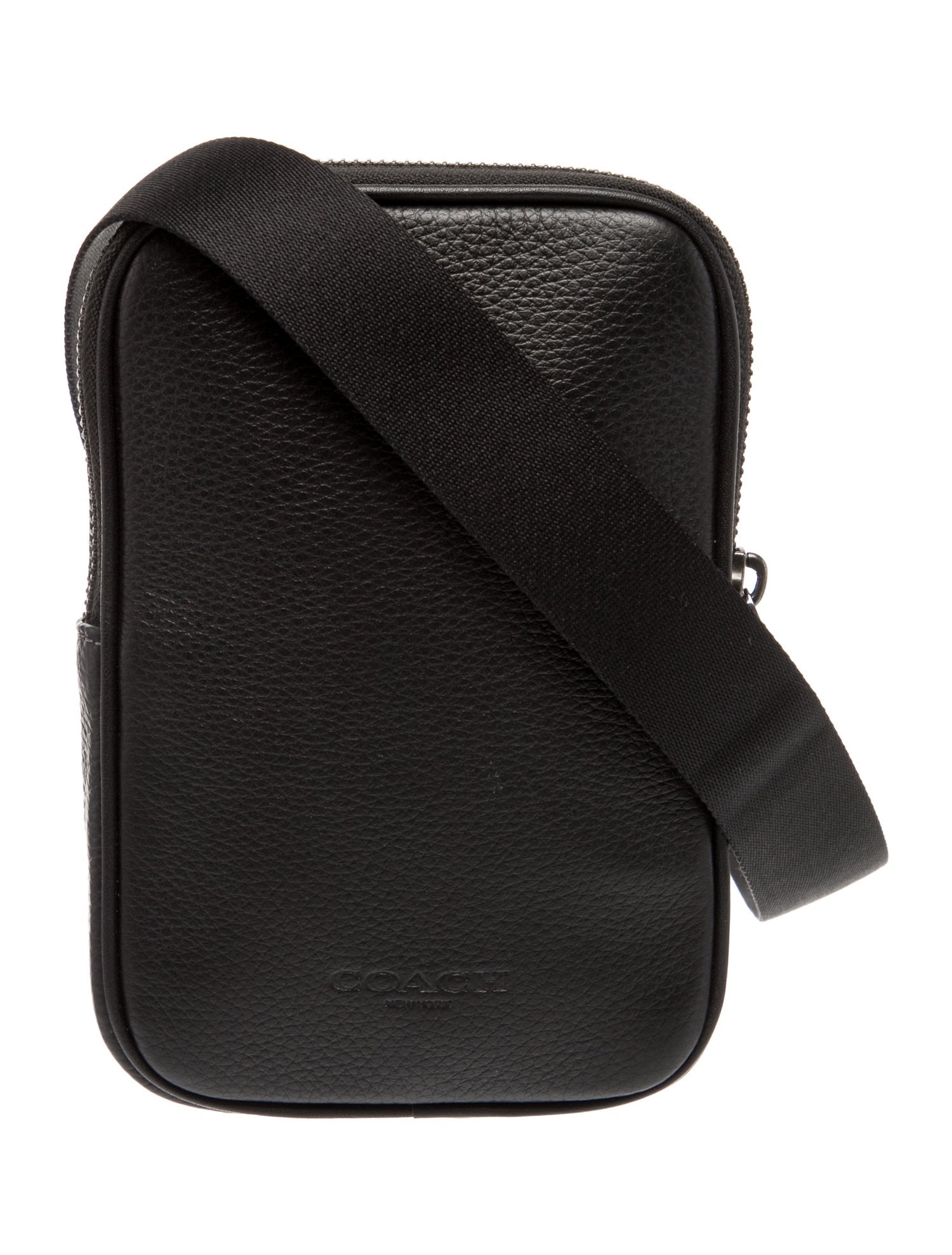 Coach Leather Messenger Bag