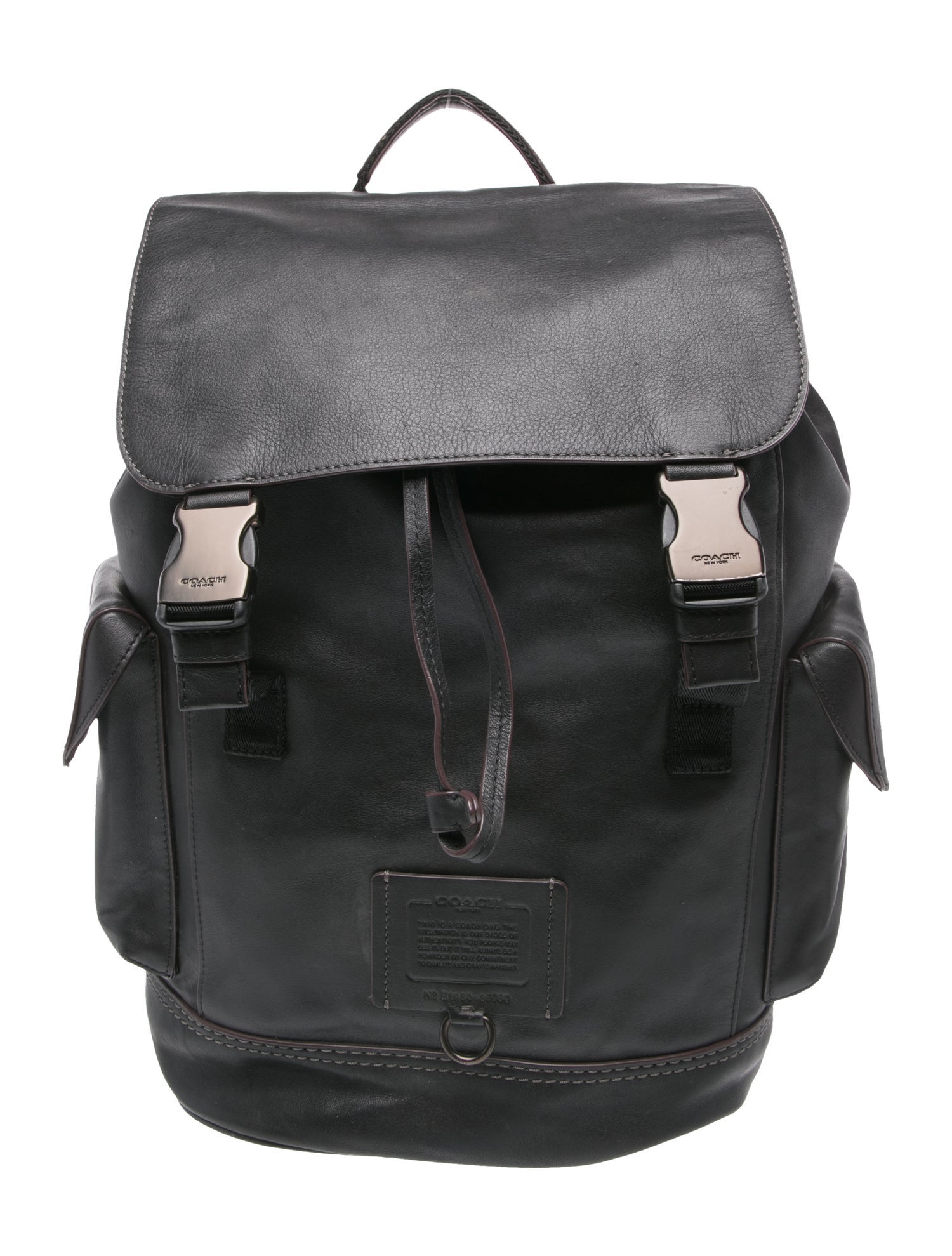 Coach Leather Backpack