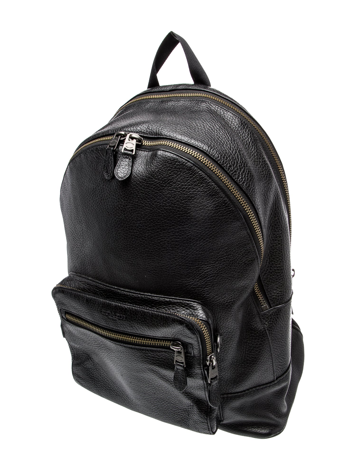 Coach Leather Backpack