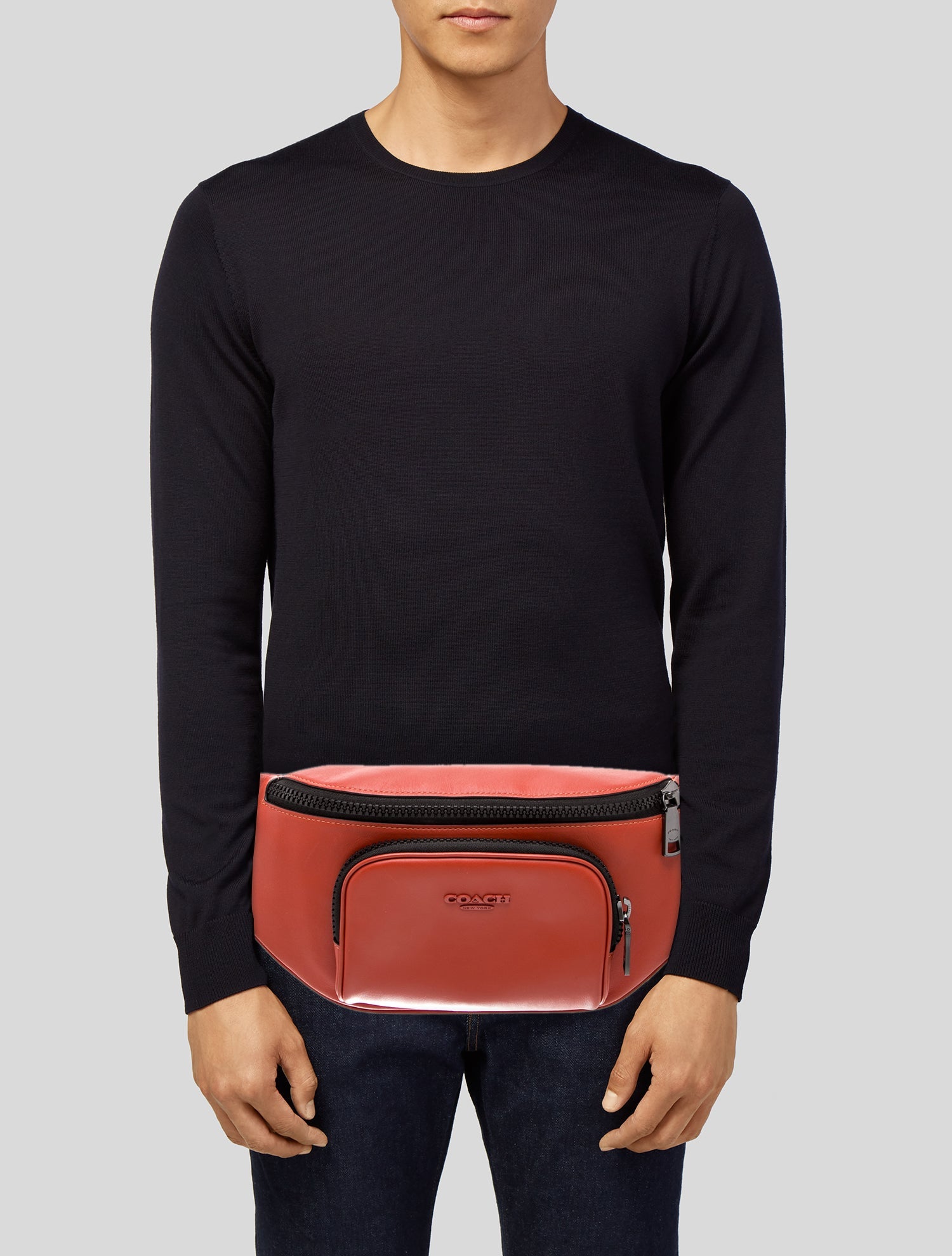 Coach Leather Belt Bag