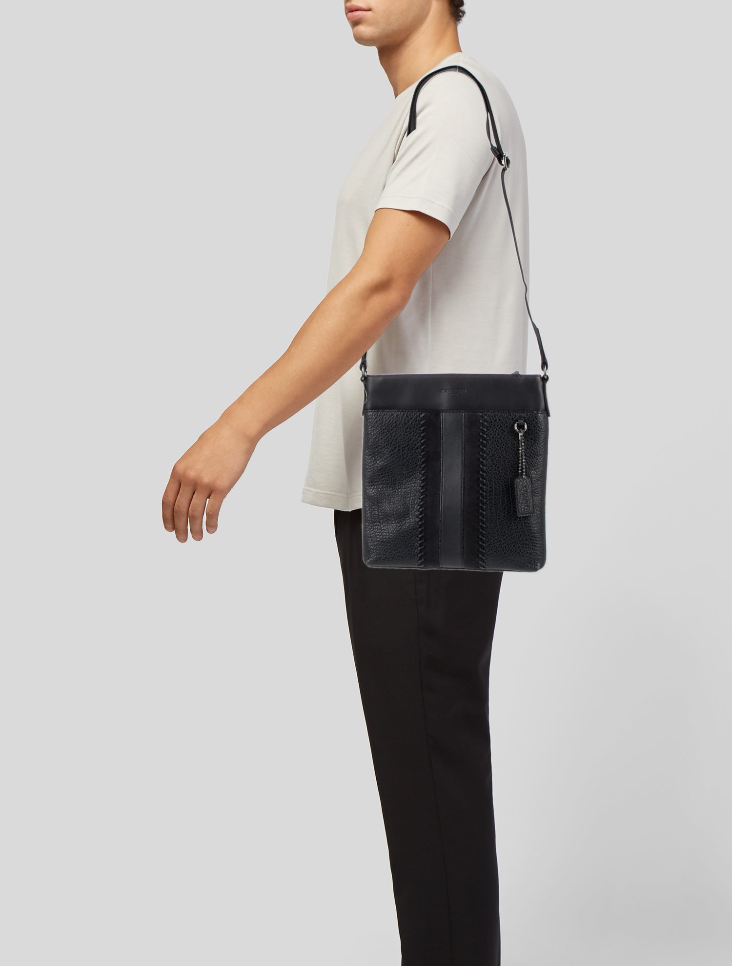 Coach Leather Messenger Bag