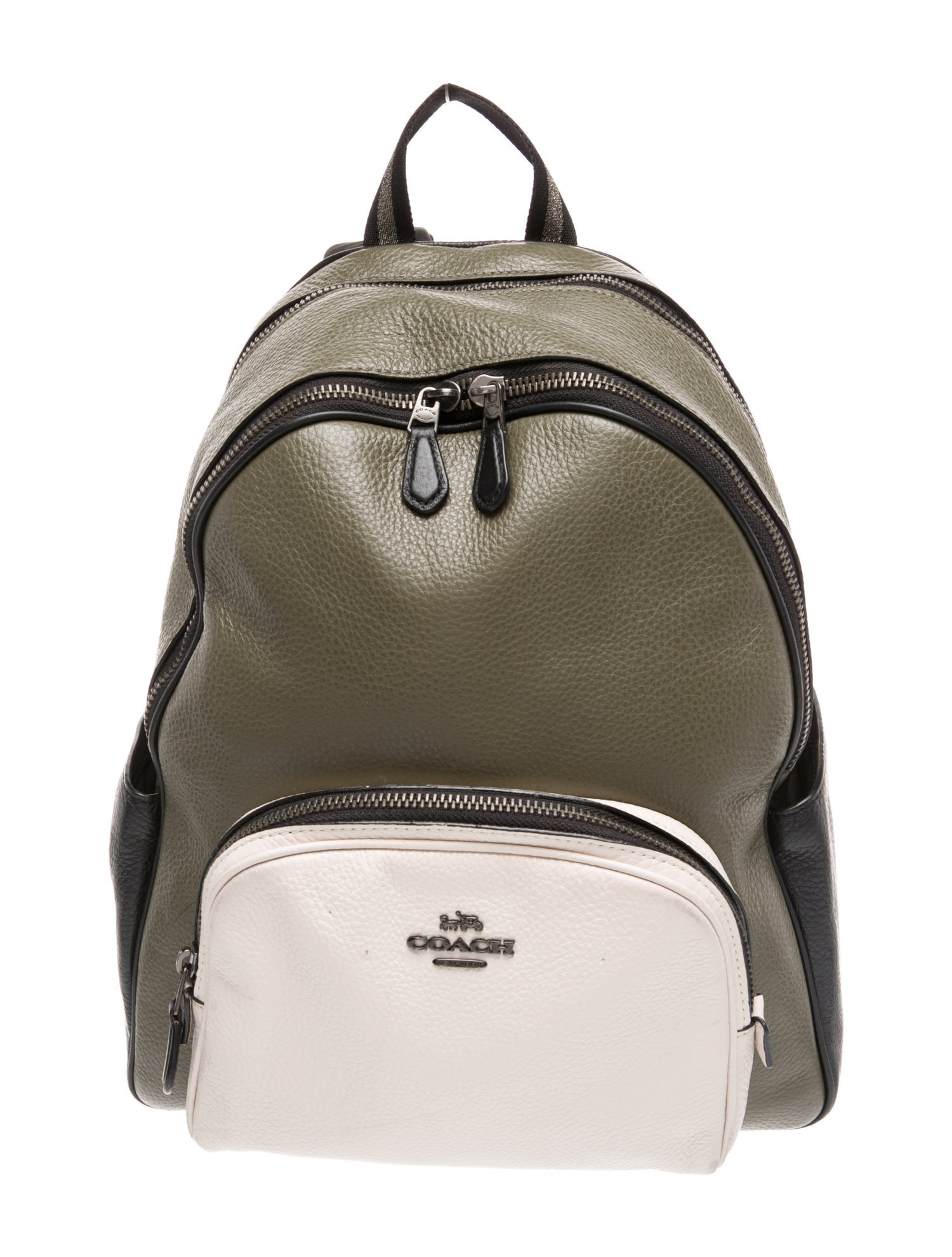 Coach Leather Backpack