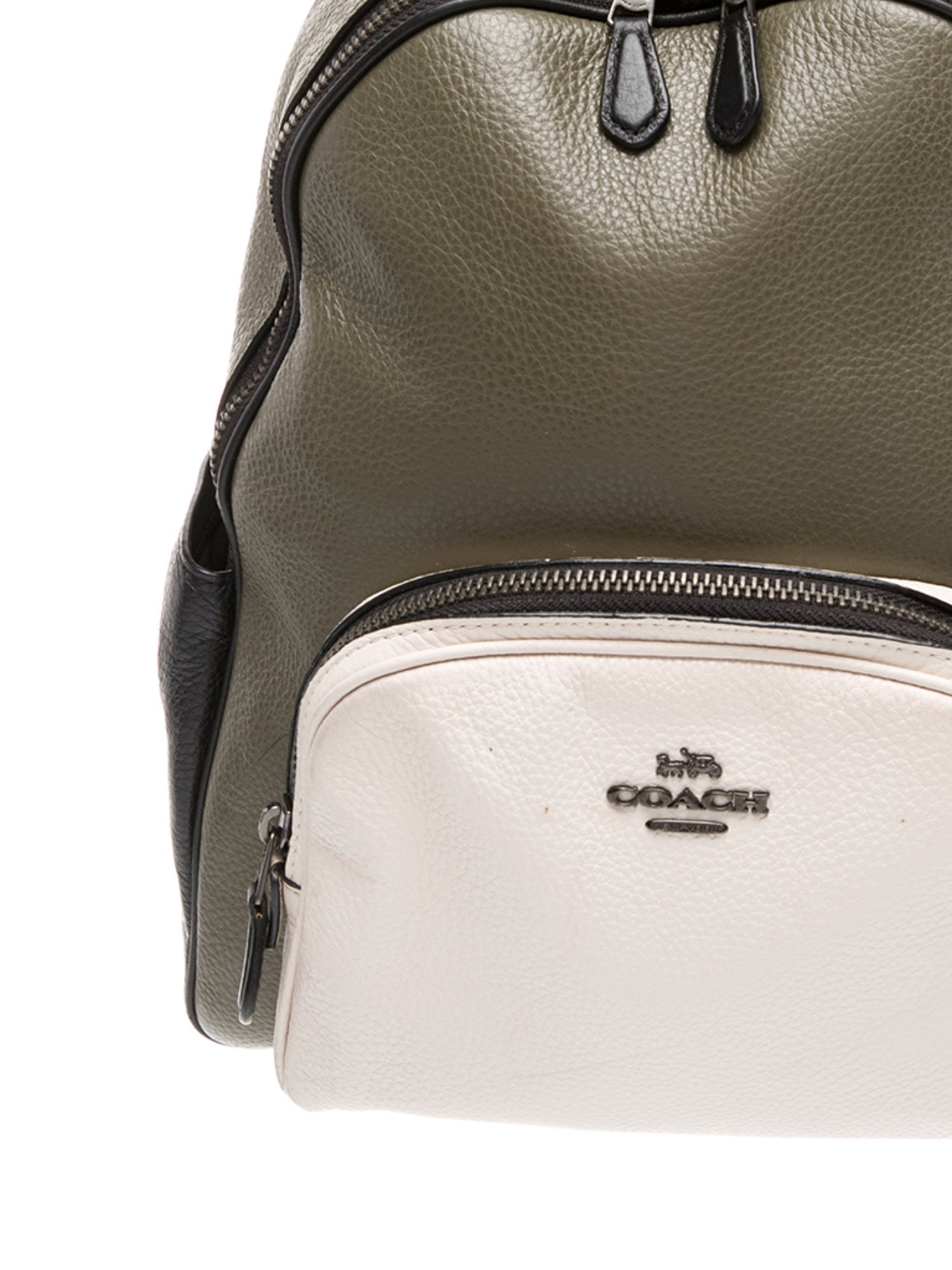 Coach Leather Backpack