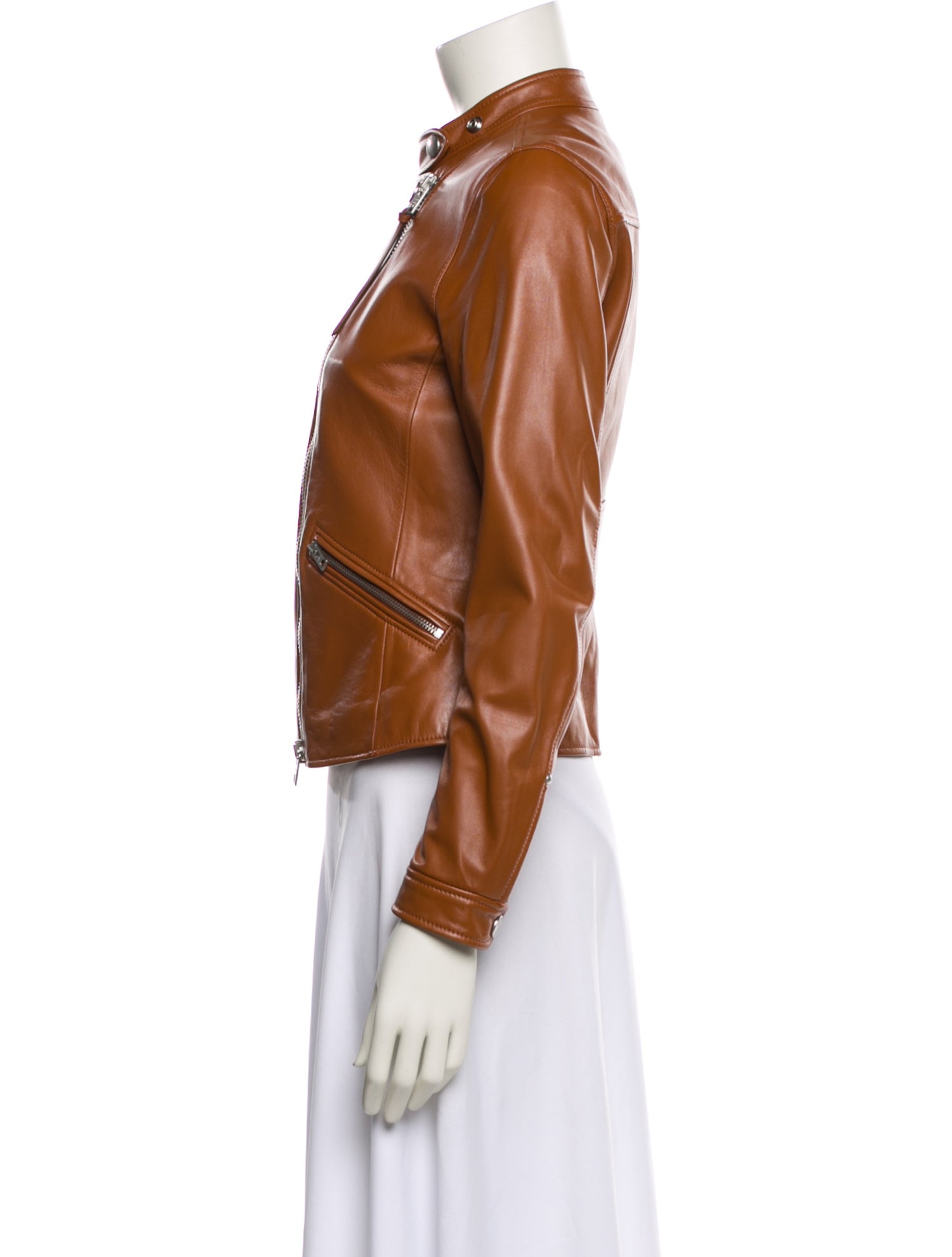 Coach Leather Biker Jacket