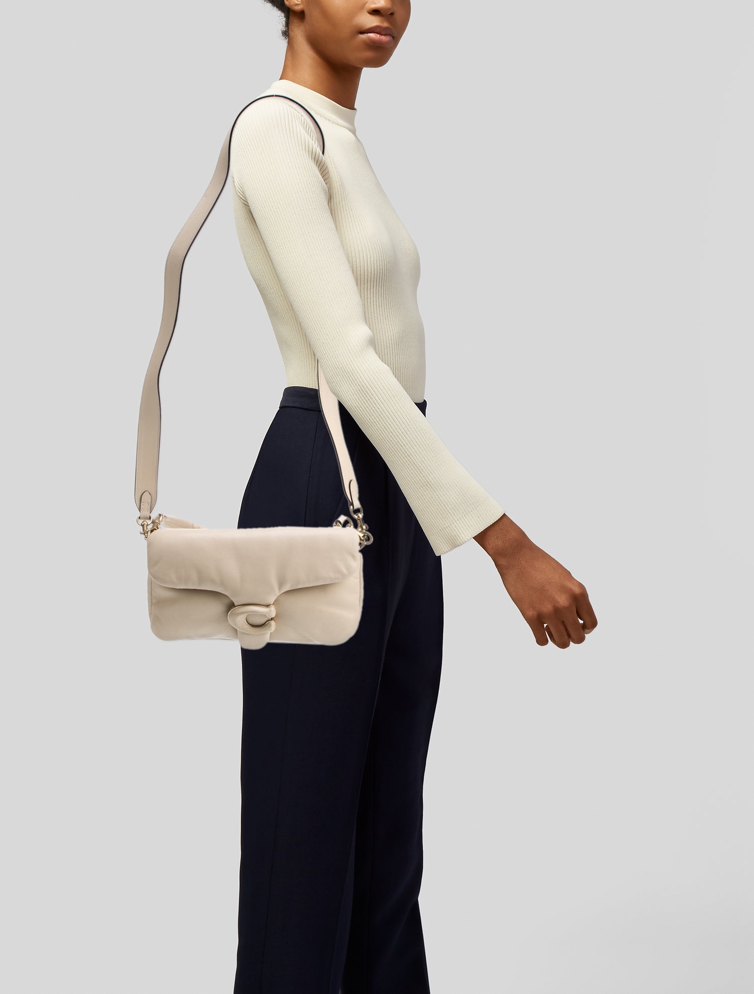 Coach Leather Top Handle Bag