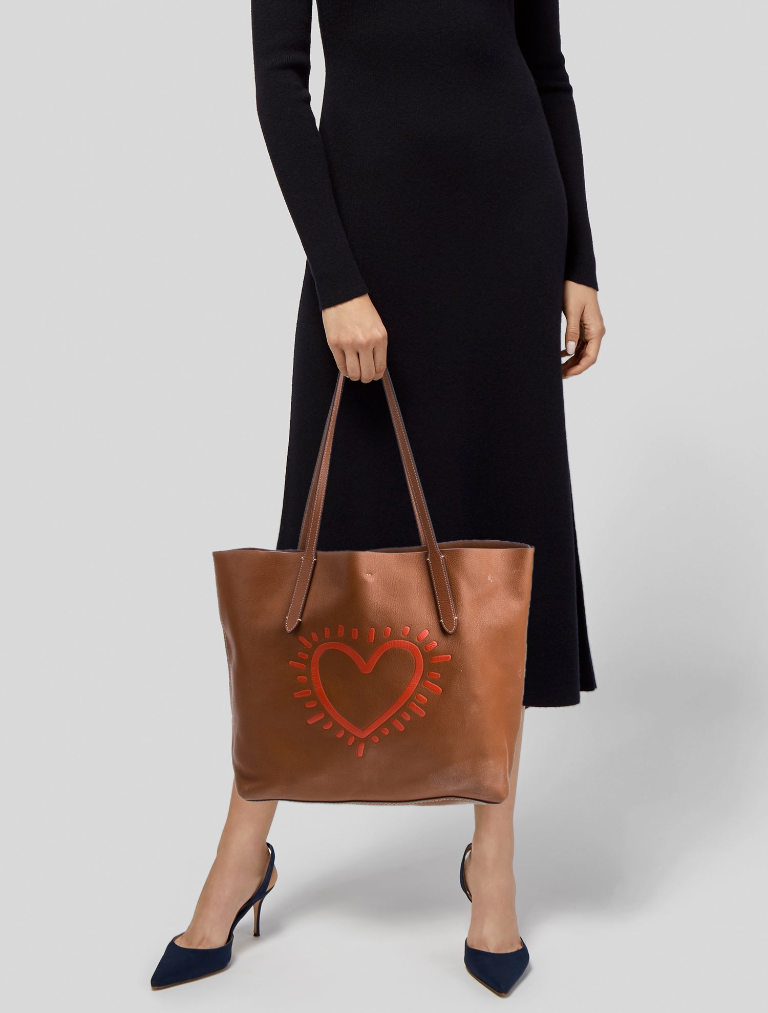 Coach x Keith Haring Leather Tote