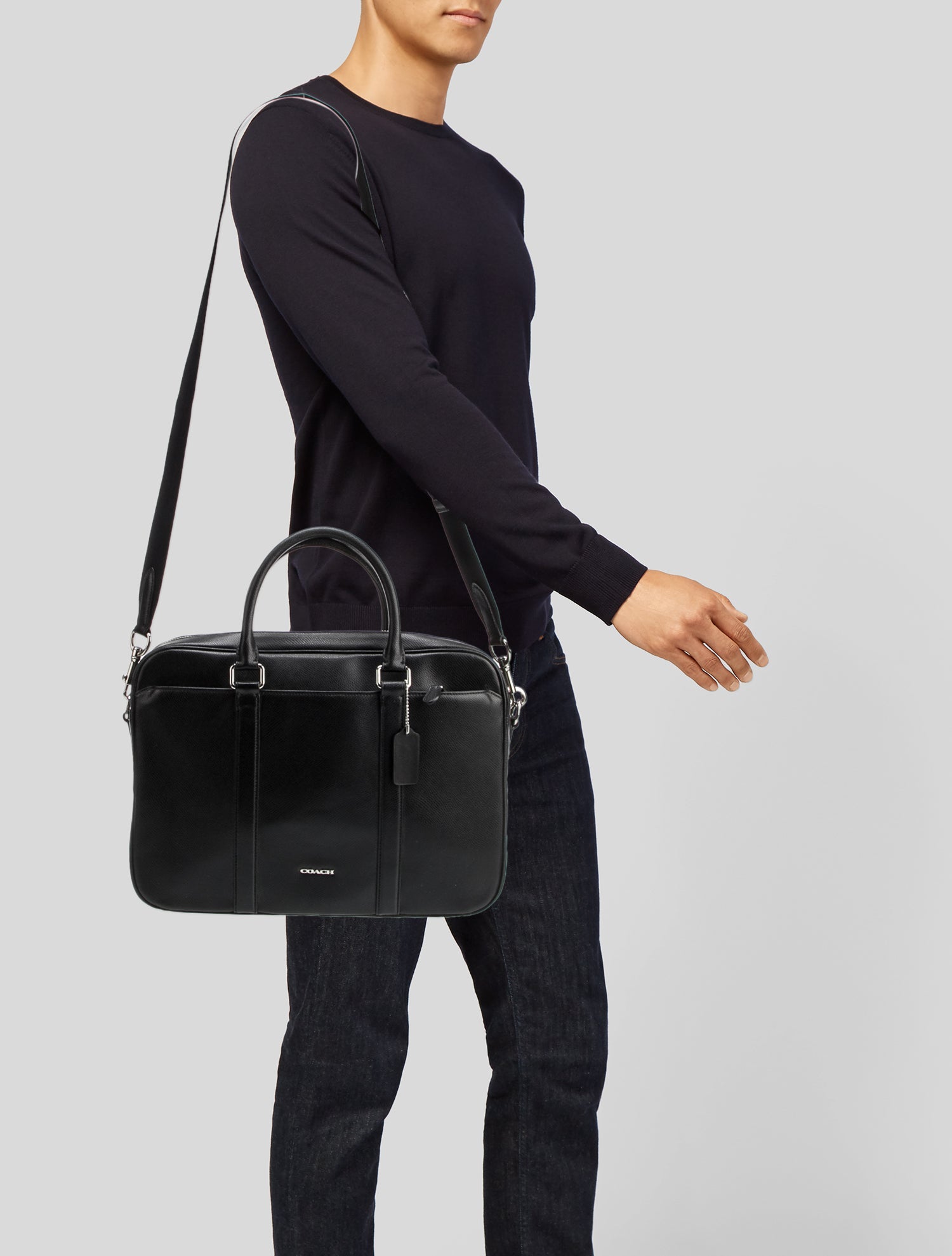 Coach Leather Briefcase