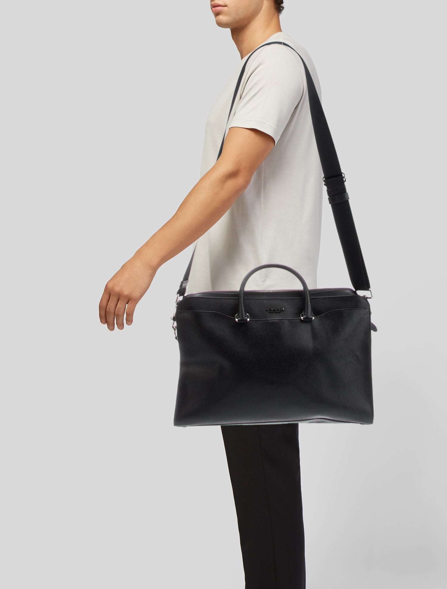 Coach Leather Briefcase