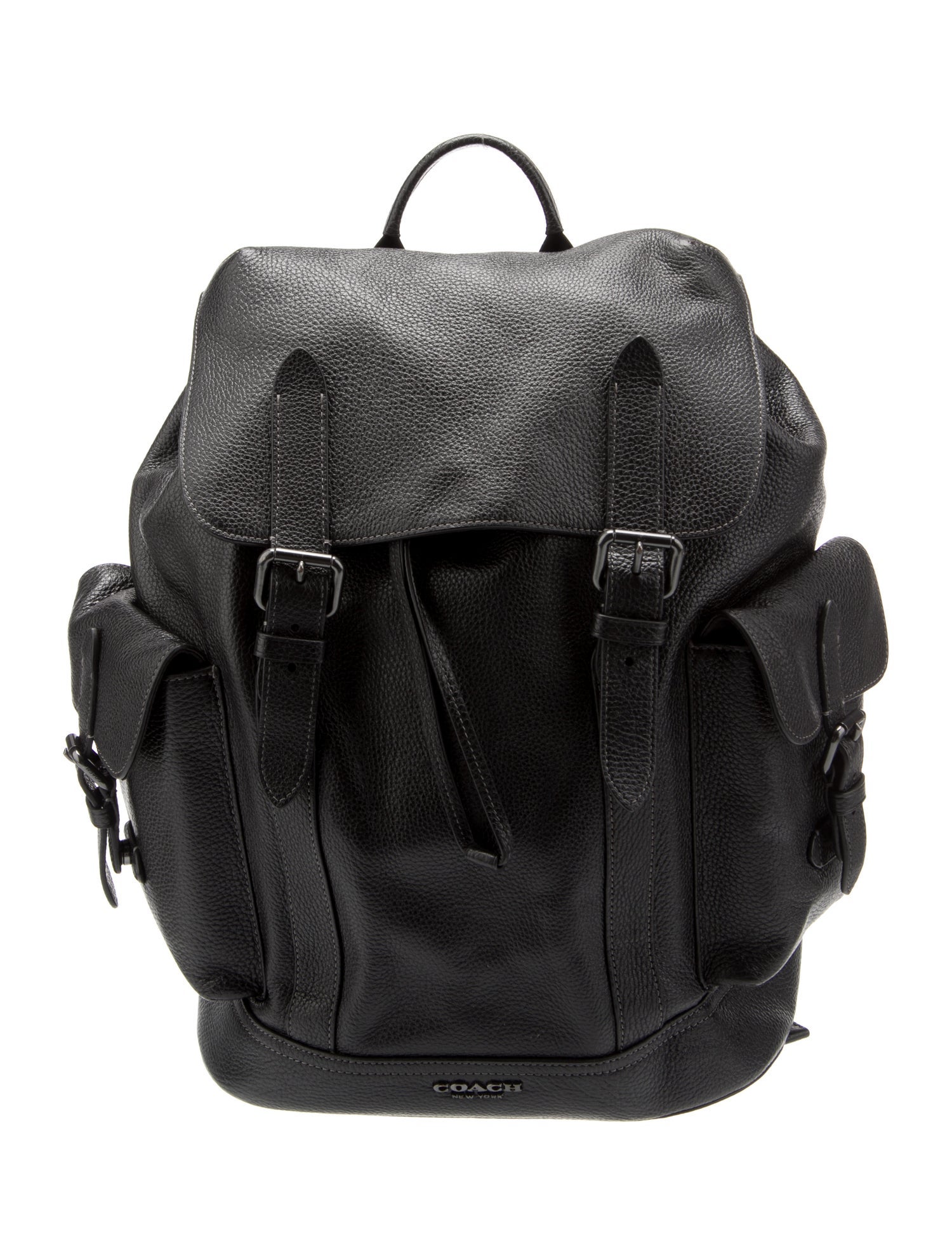 Coach Leather Backpack