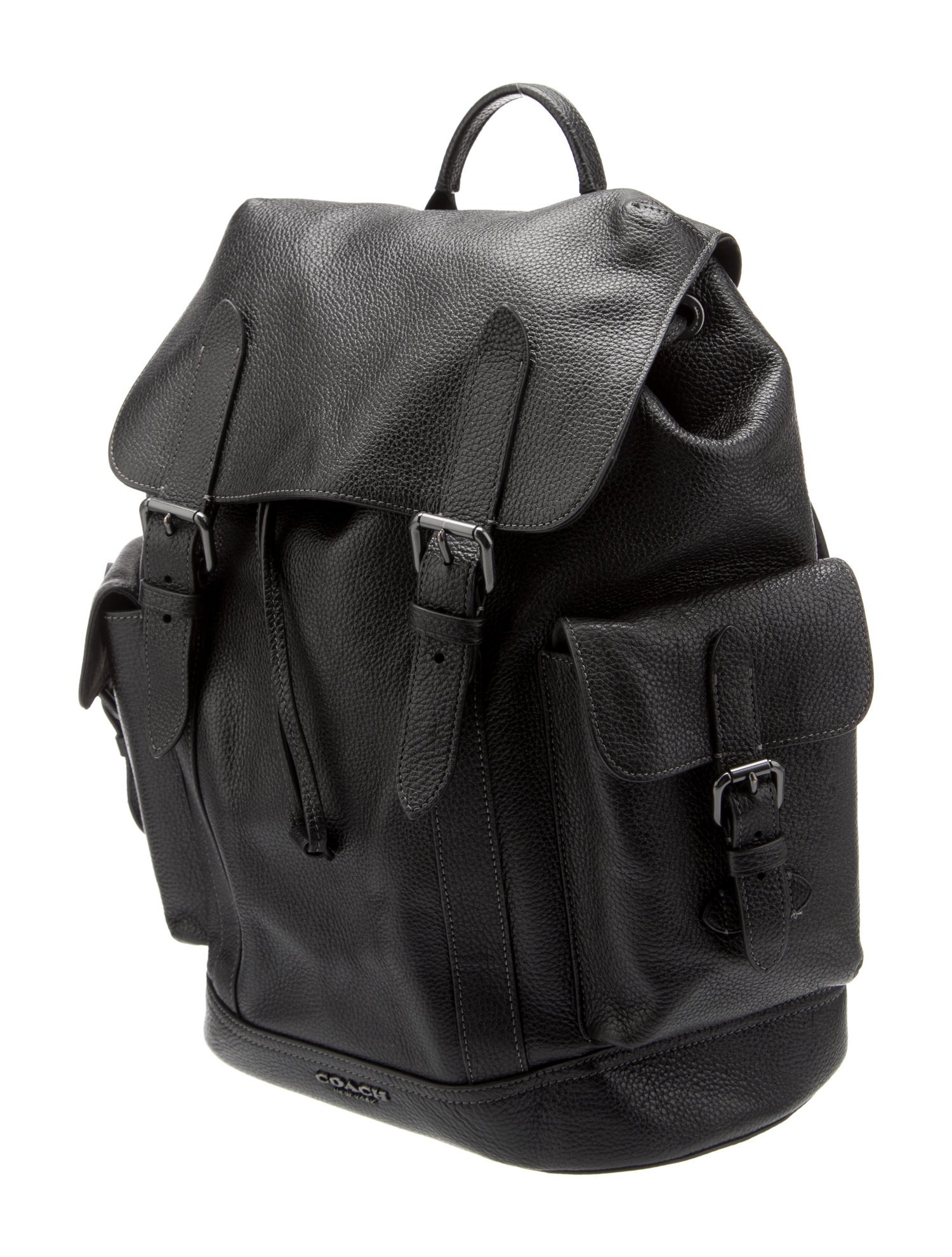 Coach Leather Backpack
