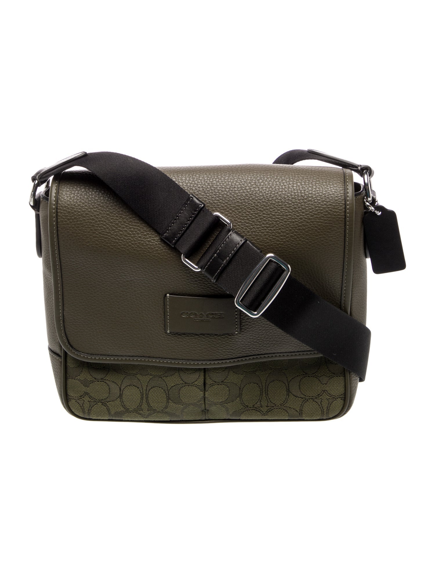 Coach Leather Messenger Bag