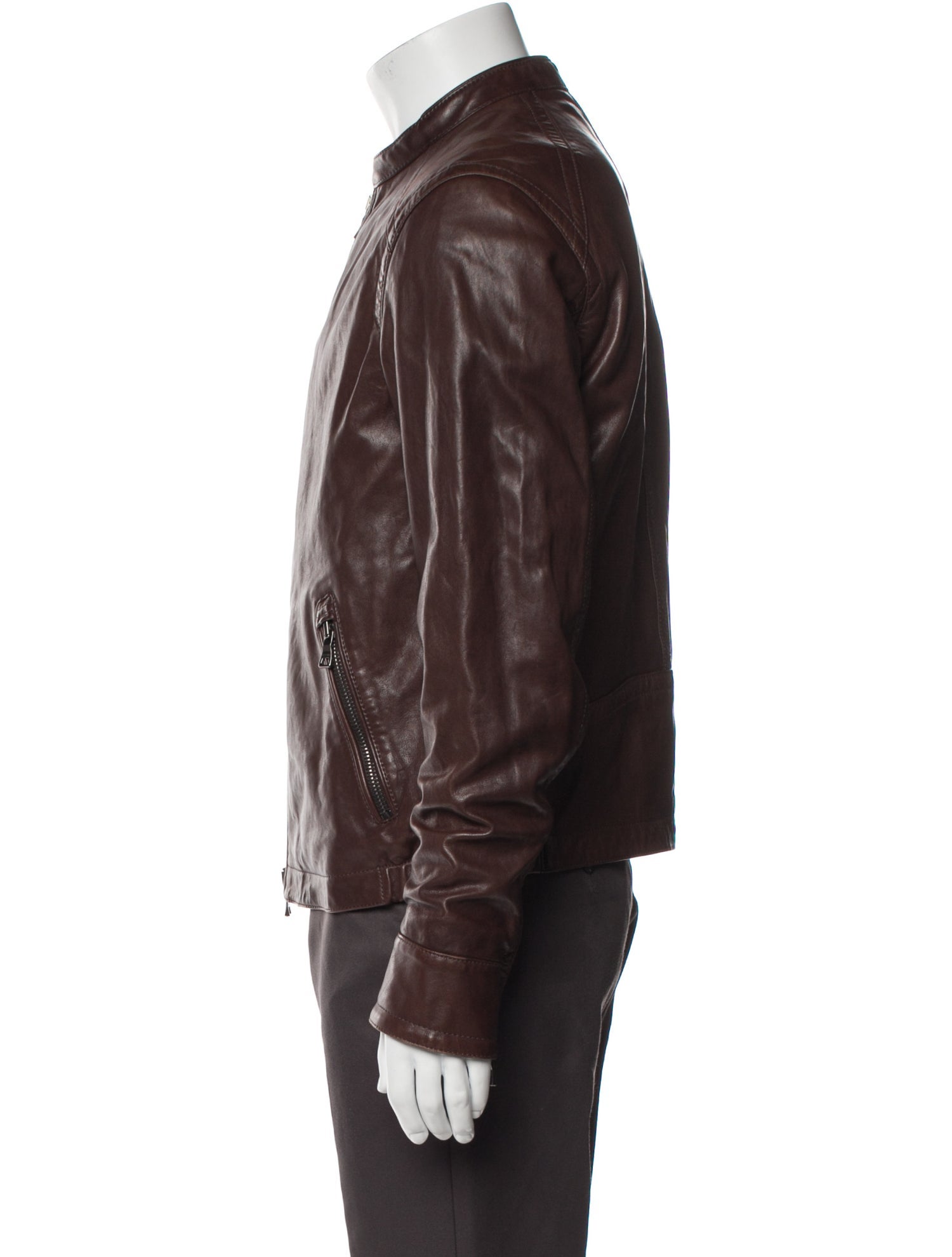 Coach Leather Moto Jacket