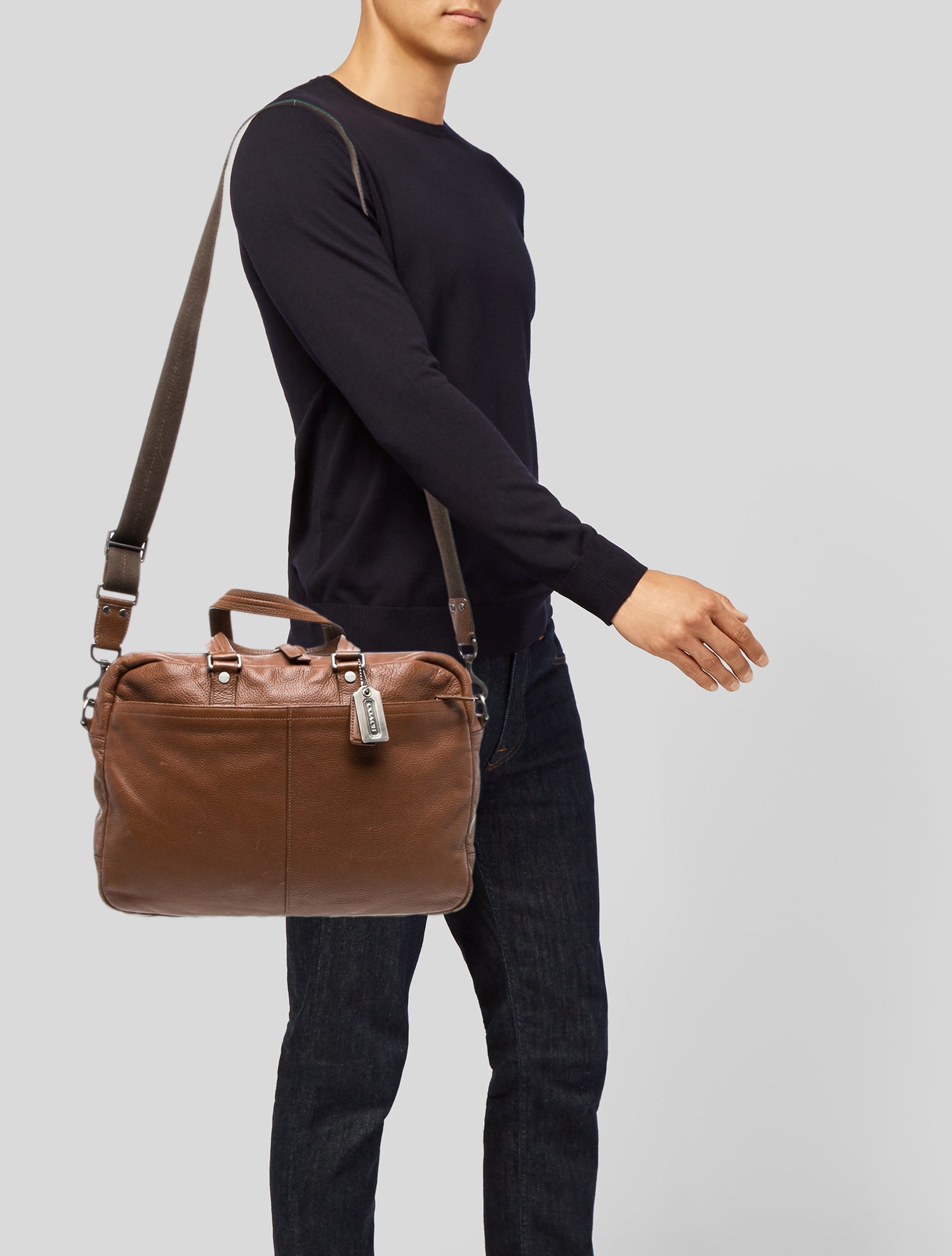 Coach Leather Briefcase