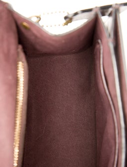 Snakeskin Top Handle Bag