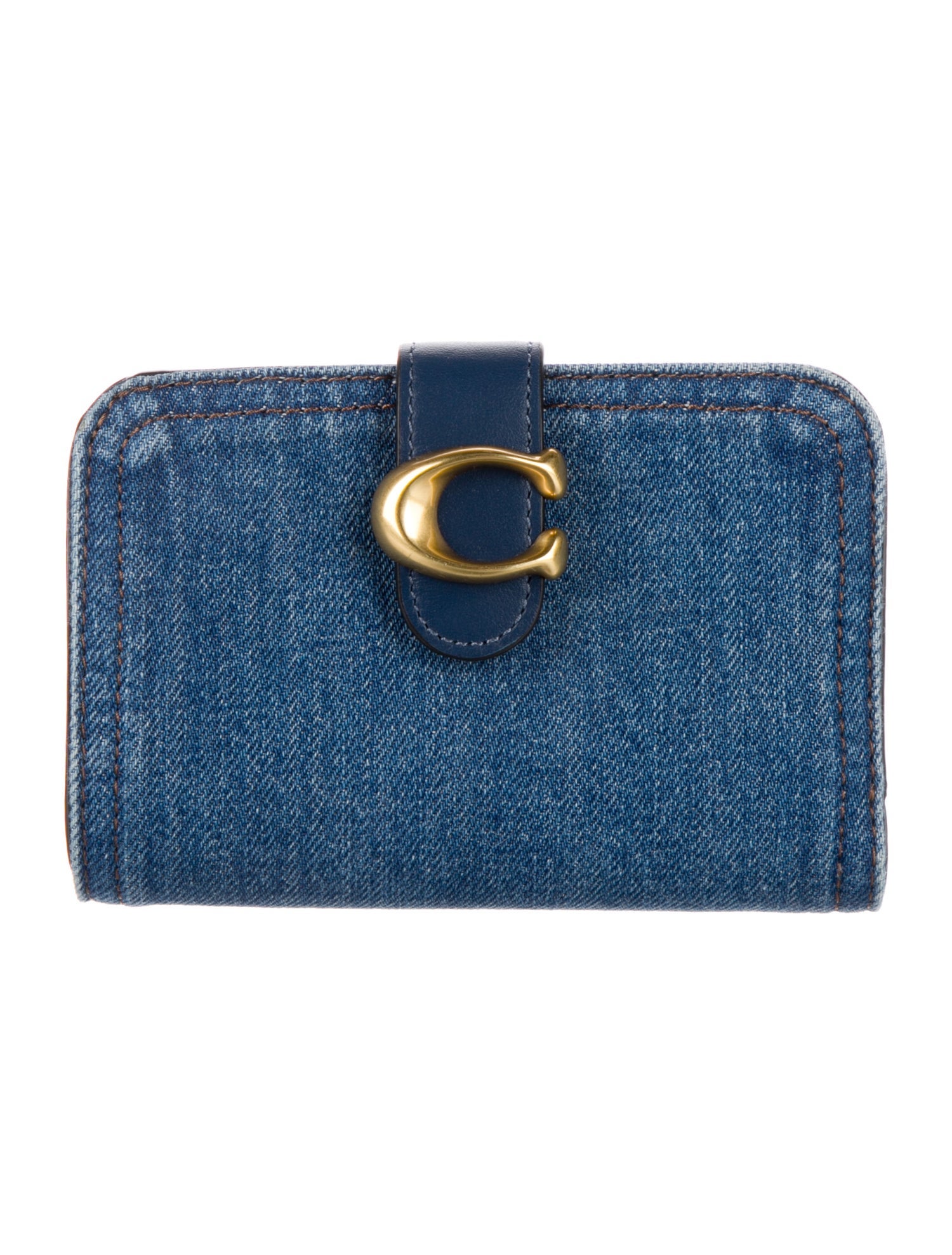 Coach Denim Card Holder