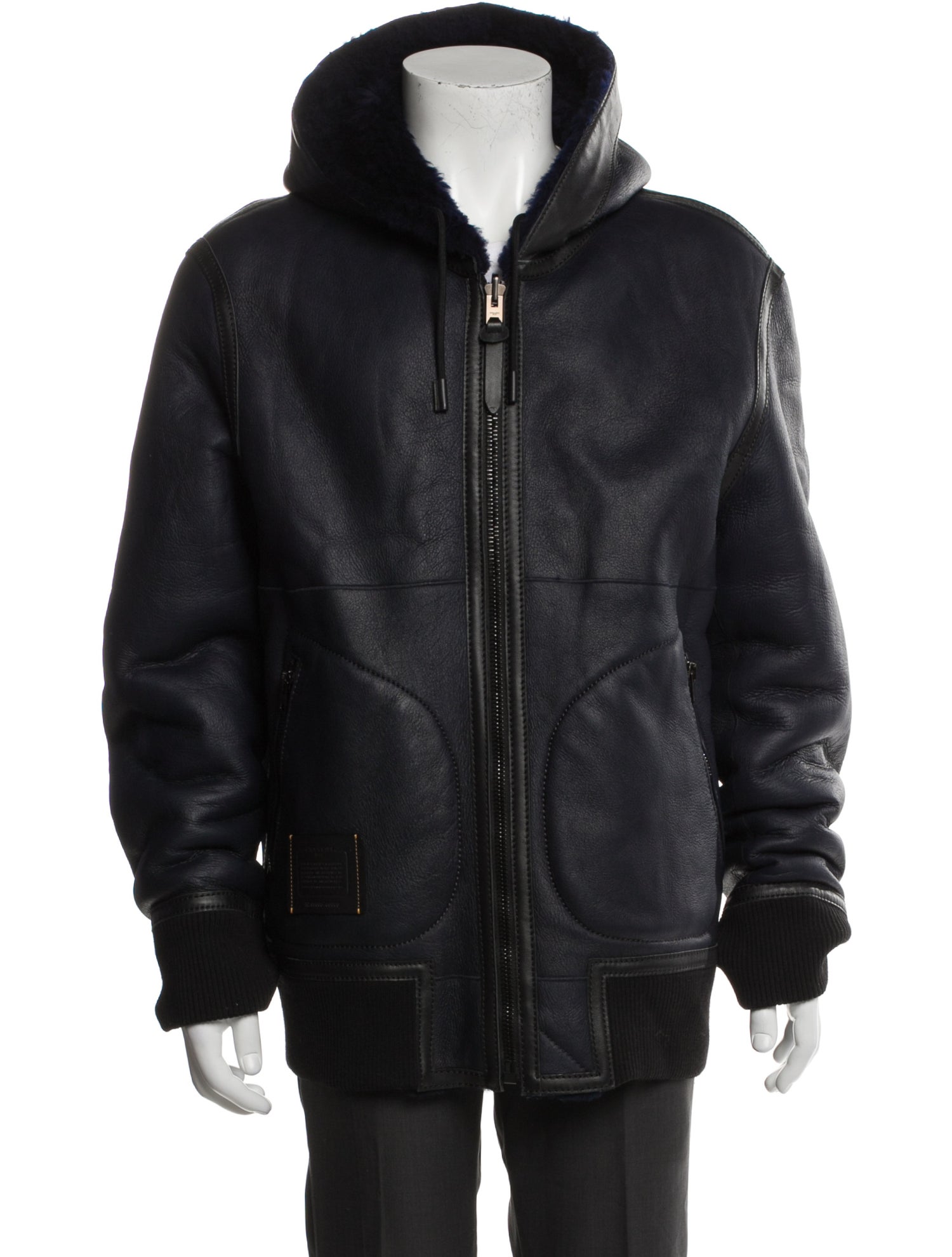 Coach Shearling Puffer Coat