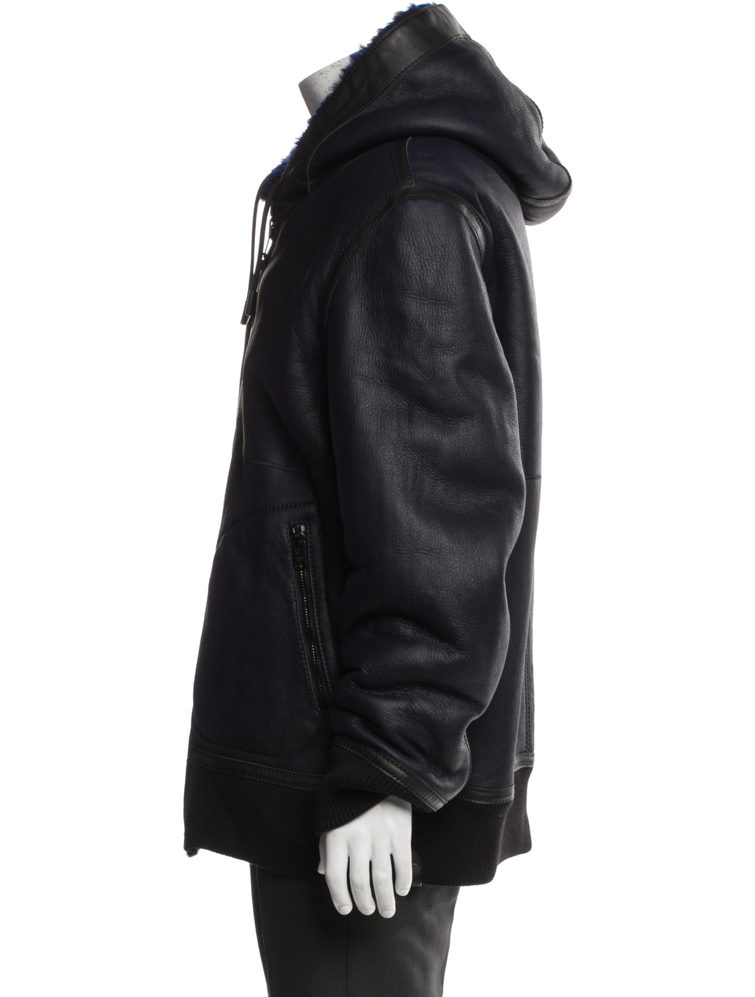 Coach Shearling Puffer Coat