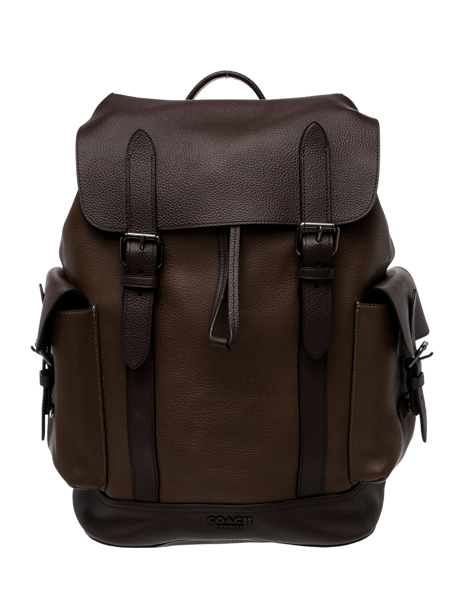 Coach Leather Backpack