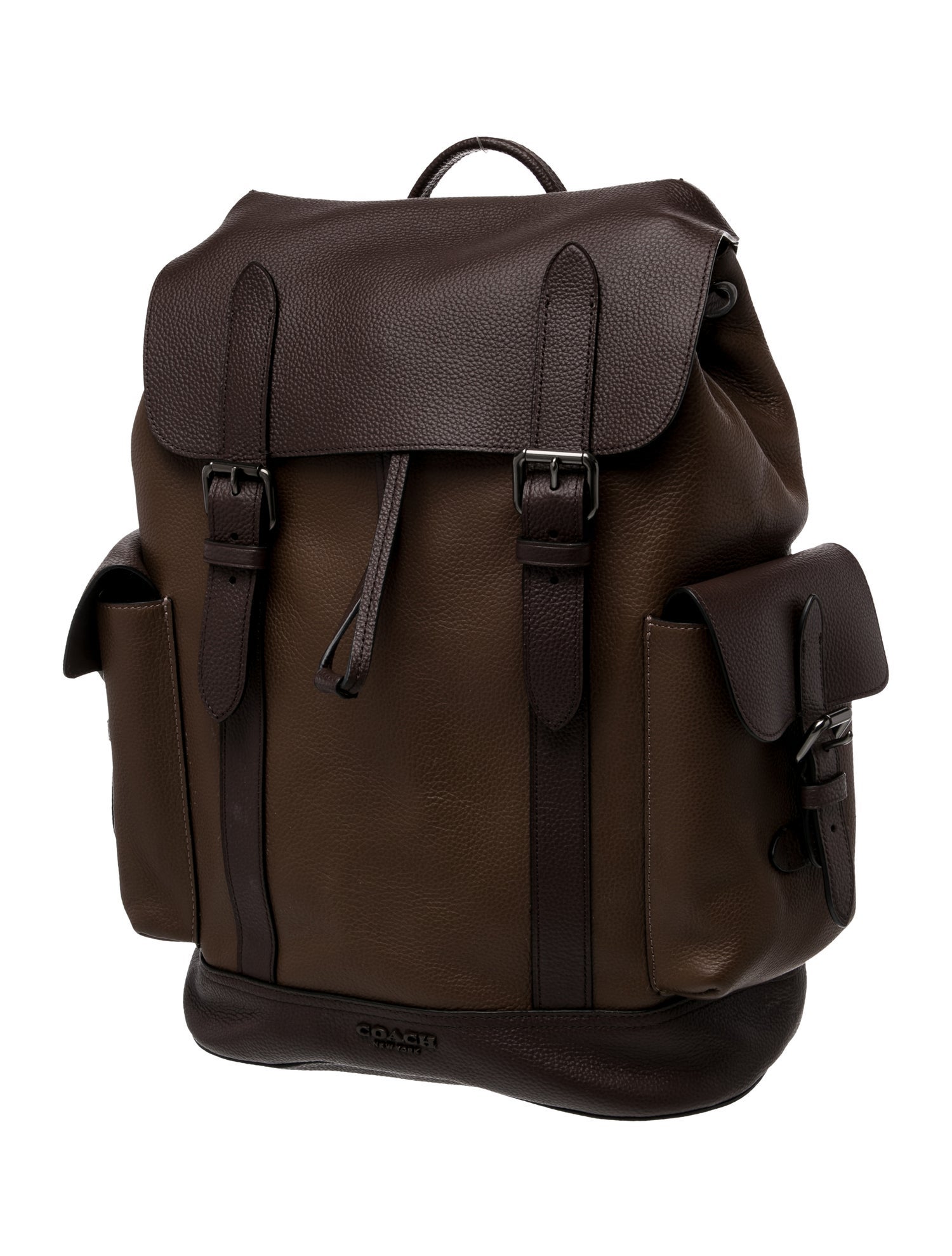 Coach Leather Backpack