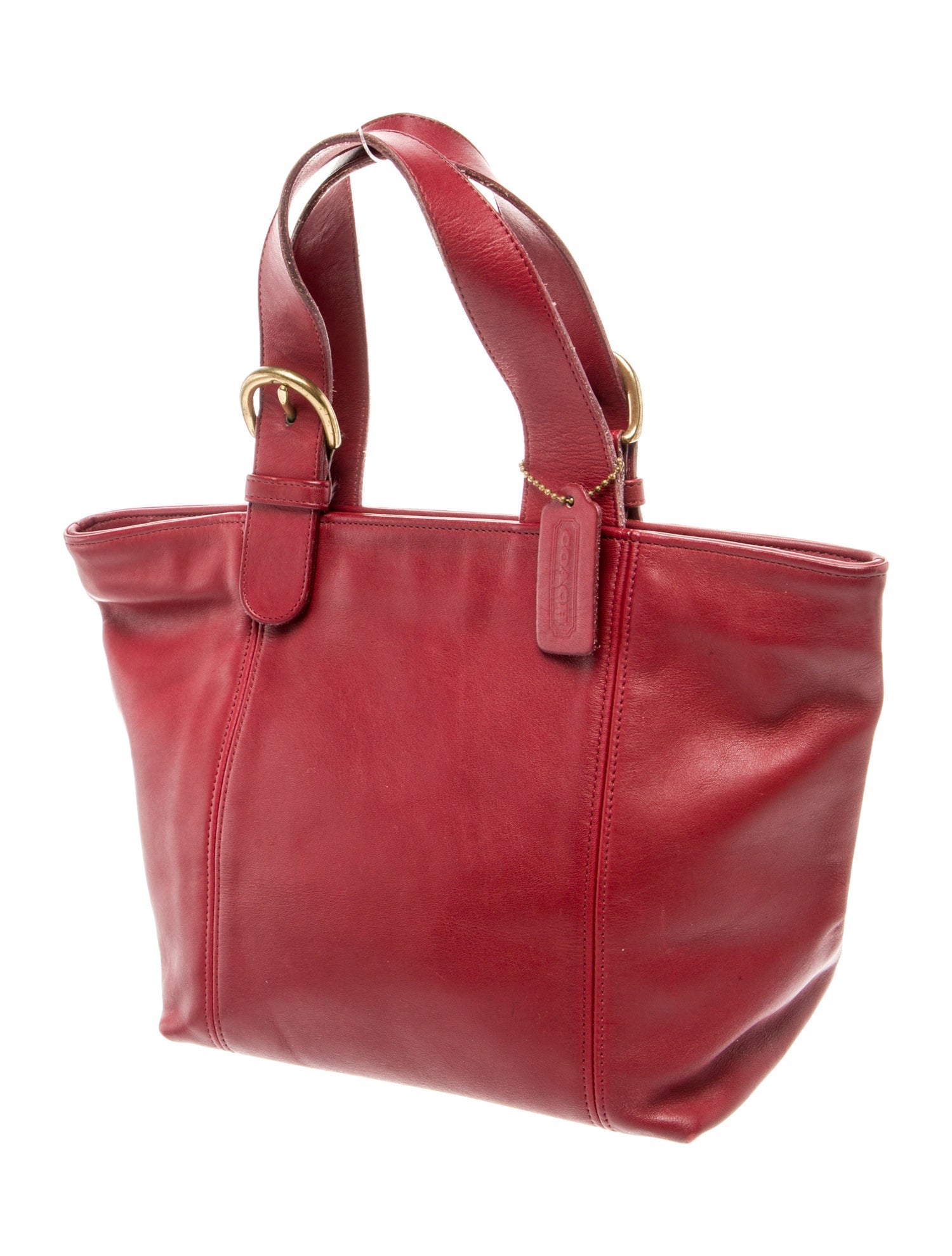Leather Top Handle Bag