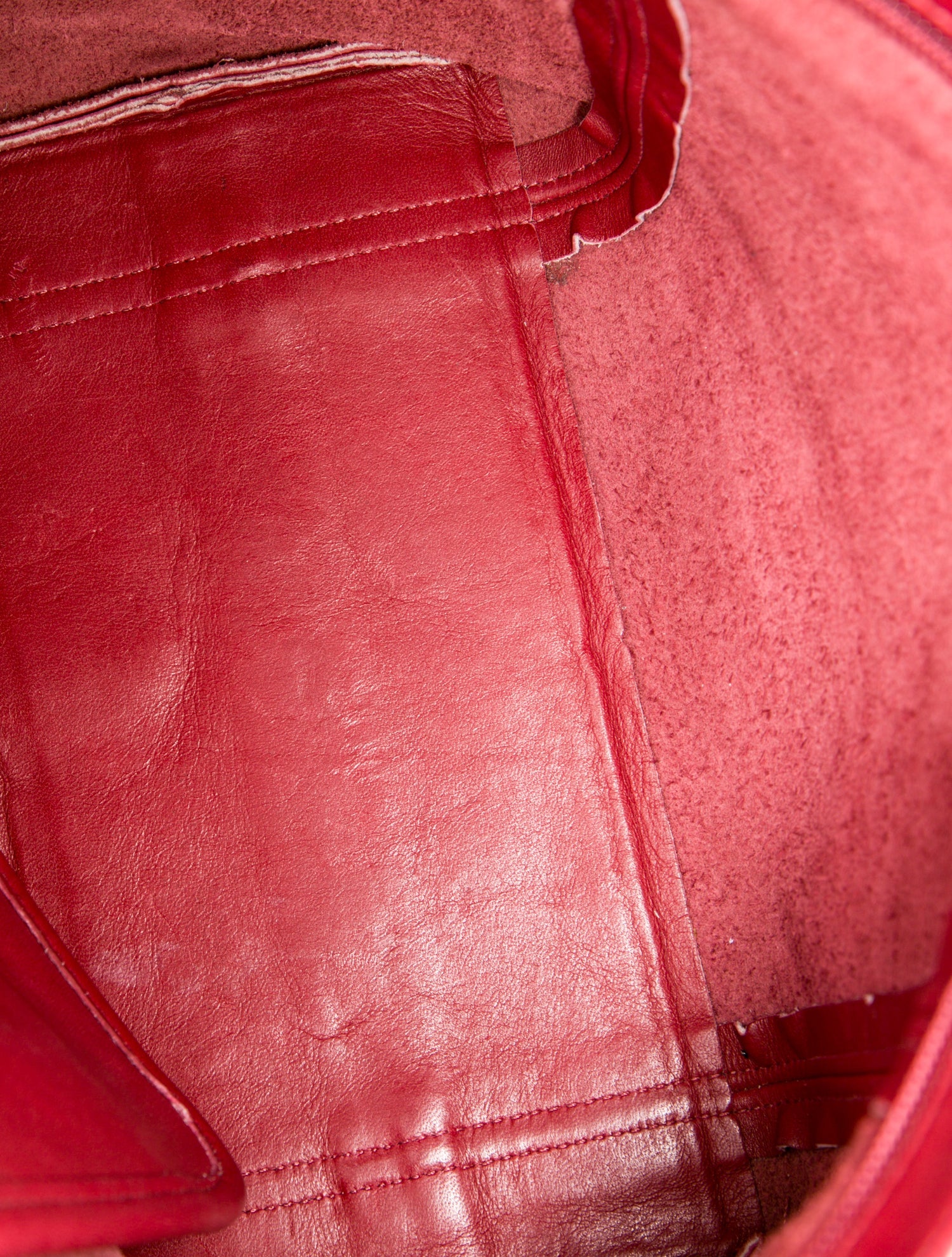 Leather Top Handle Bag