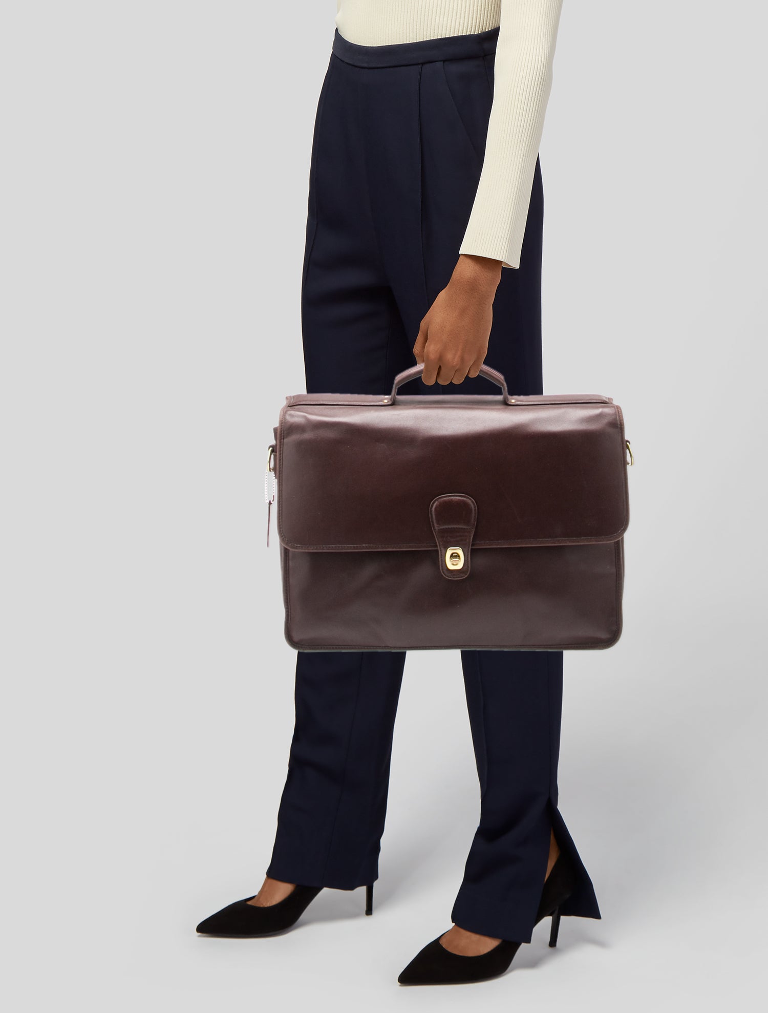 Coach Leather Briefcase