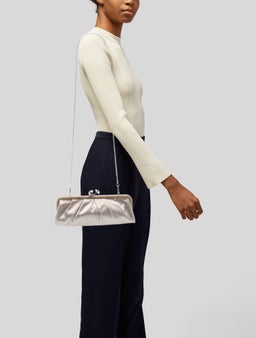 Satin Shoulder Bag