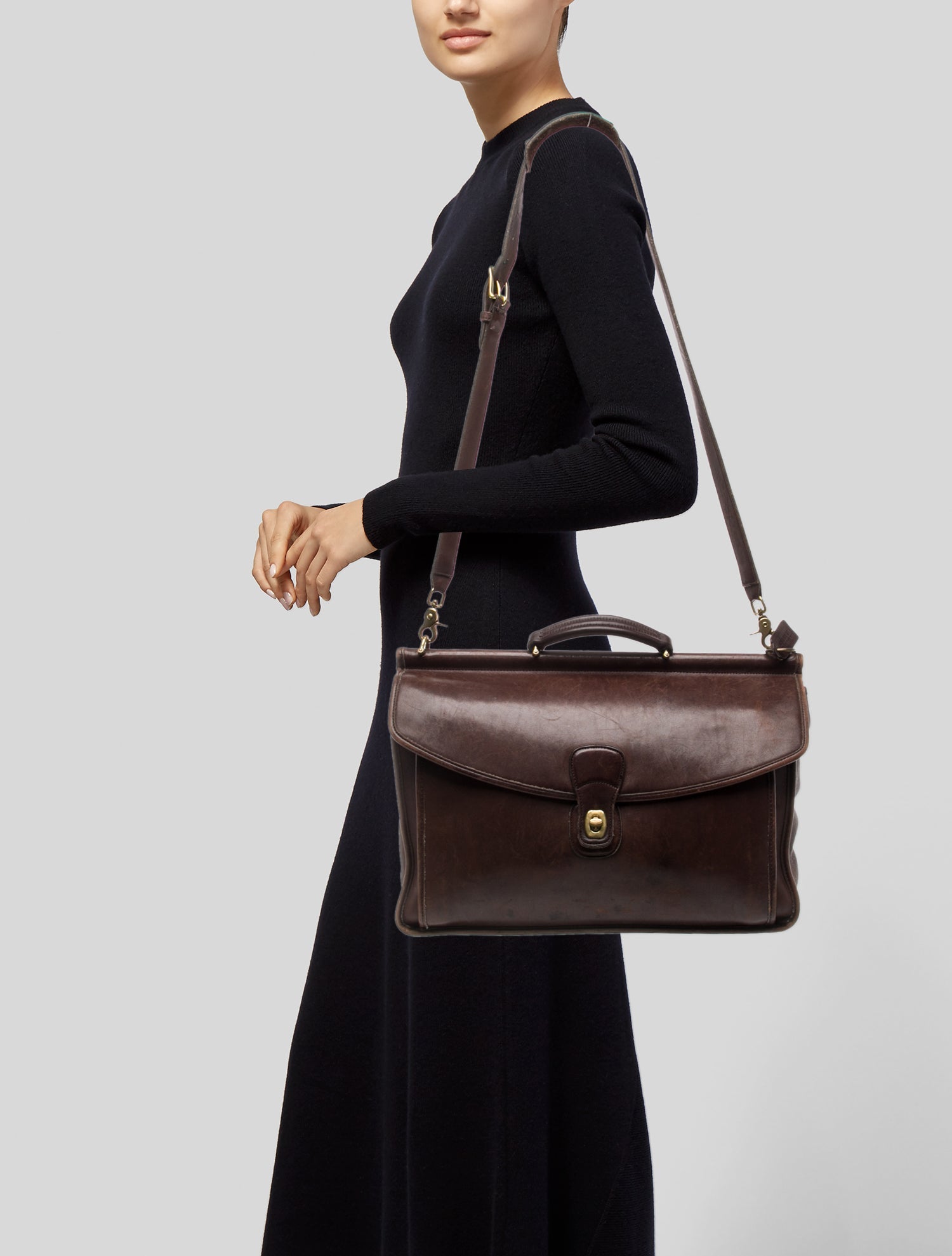 Coach Leather Crossbody Bag Vintage