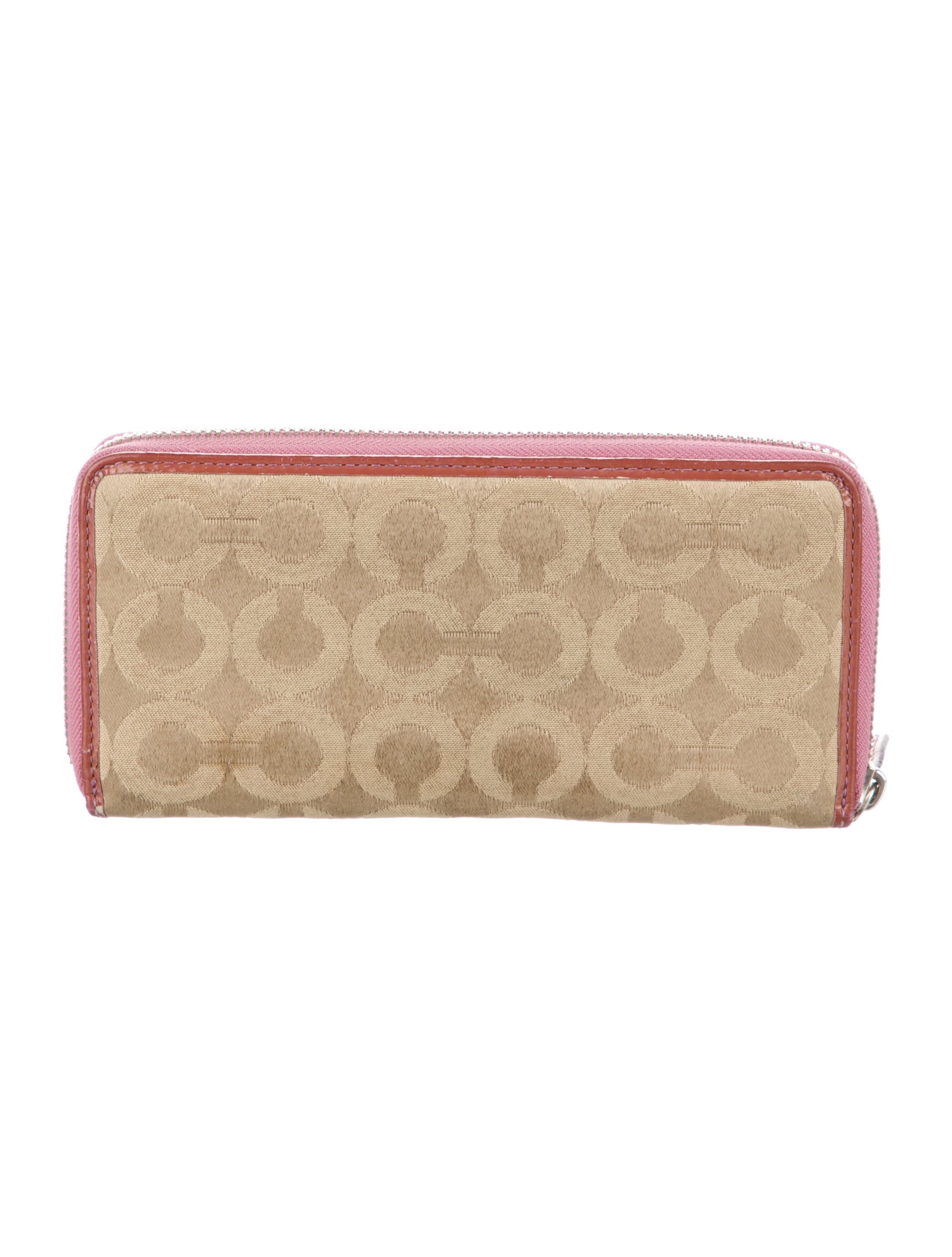 Coach Canvas Continental Wallet