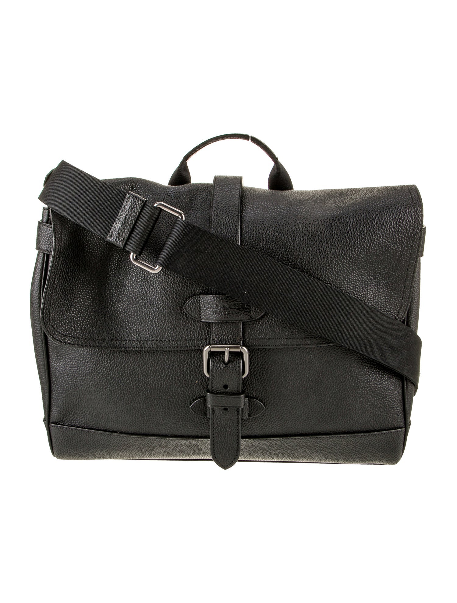 Coach Leather Messenger Bag