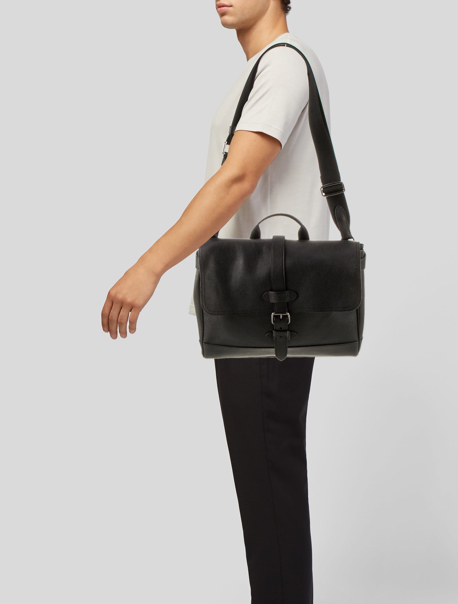 Coach Leather Messenger Bag