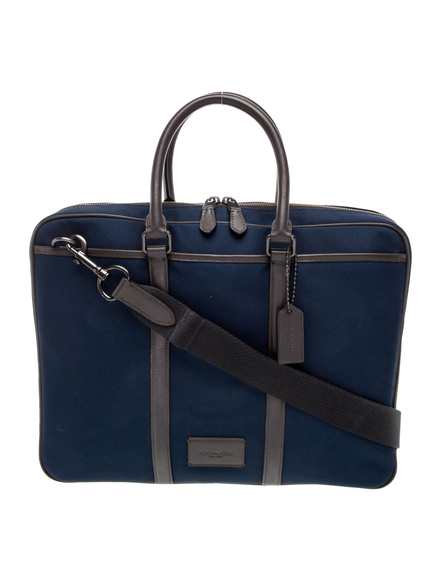 Coach Canvas Briefcase