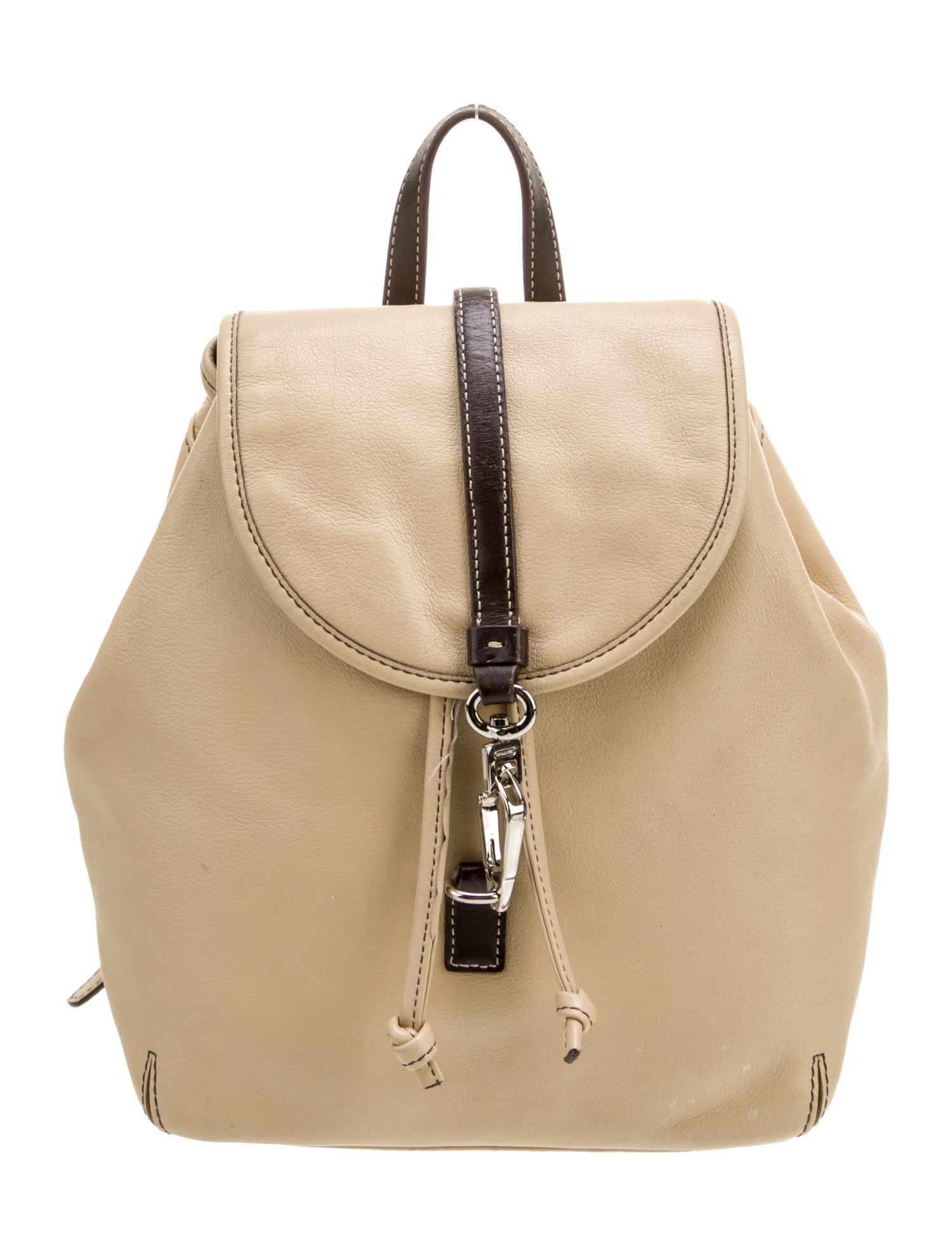 Coach Leather Backpack