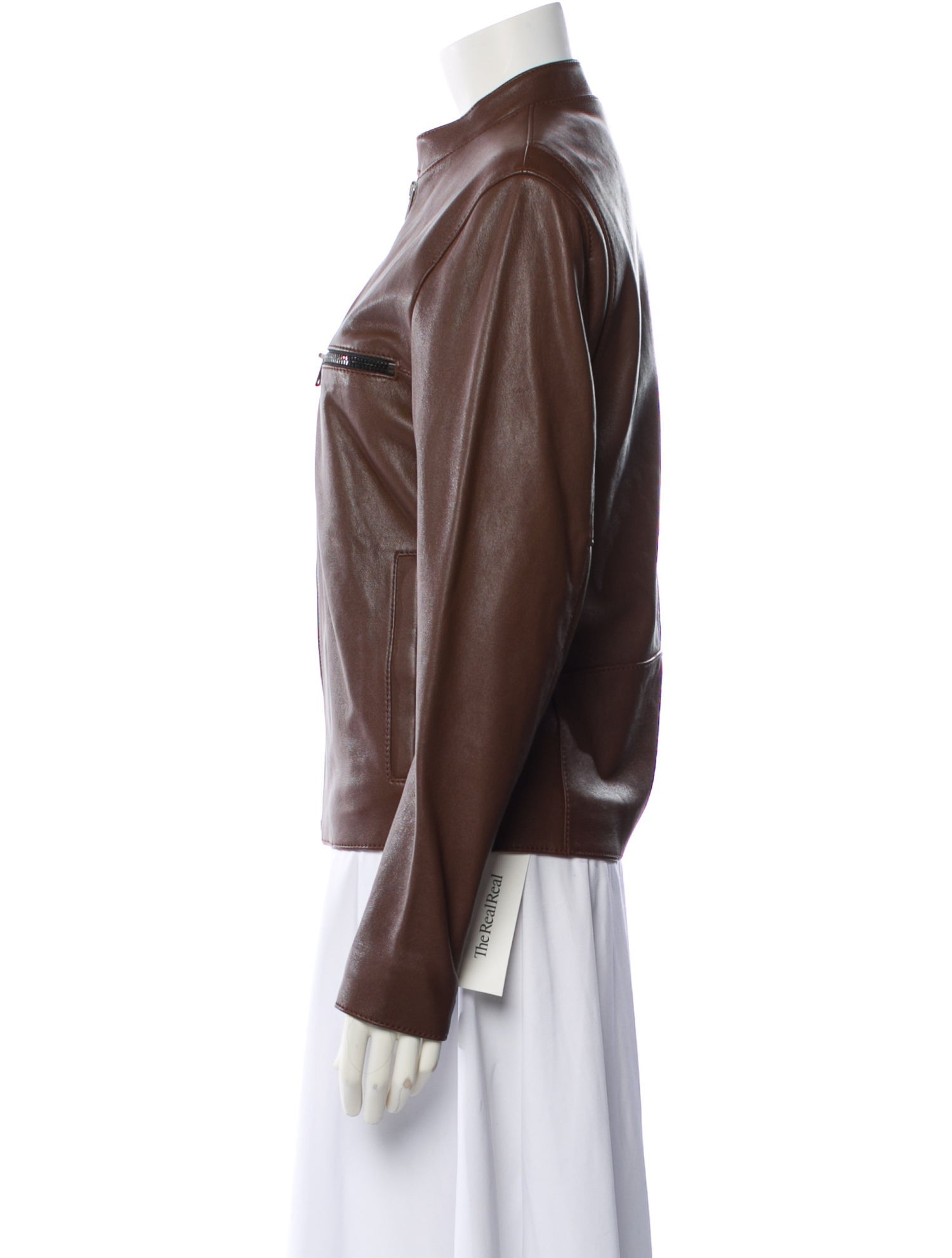 Coach Leather Biker Jacket