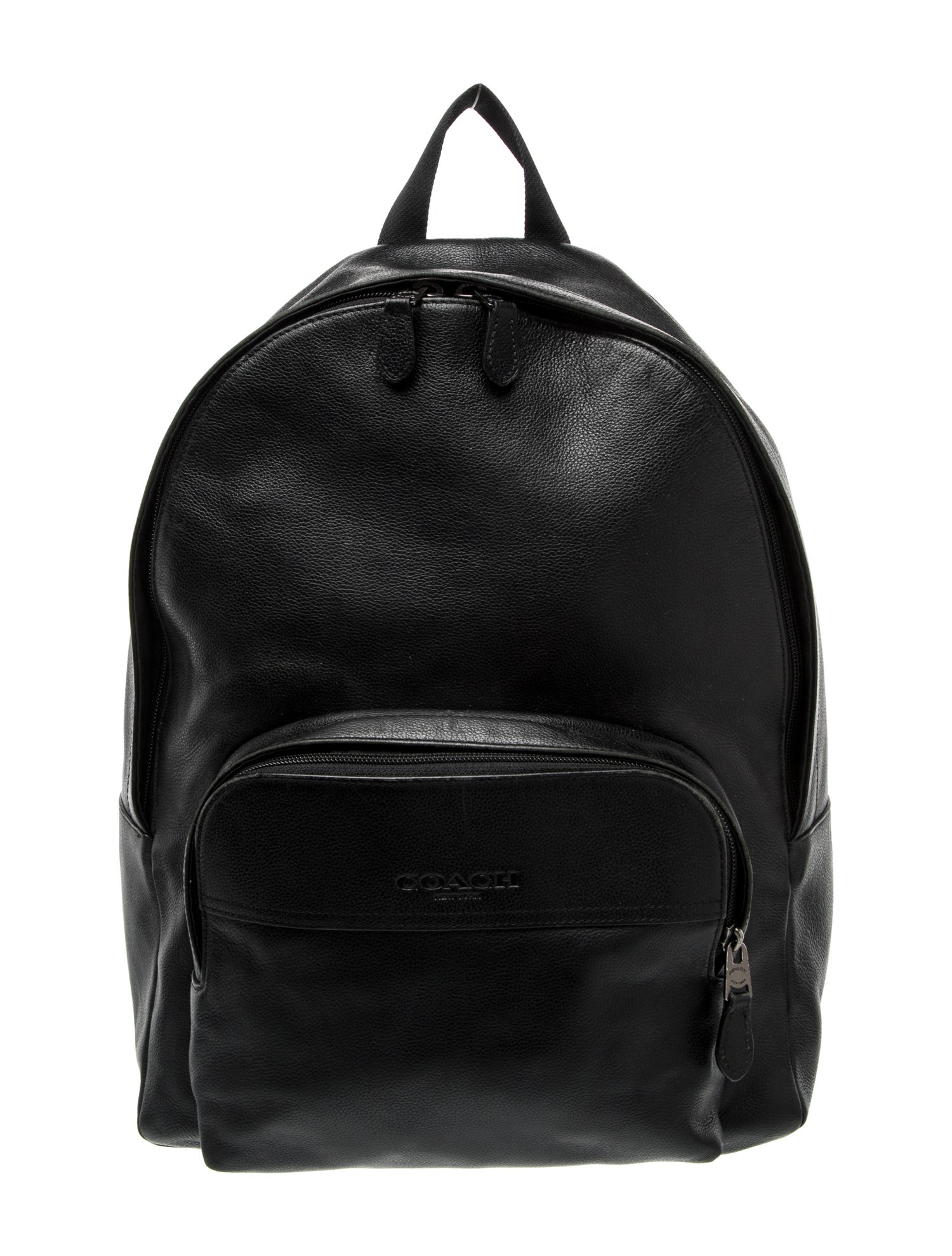 Coach Leather Backpack