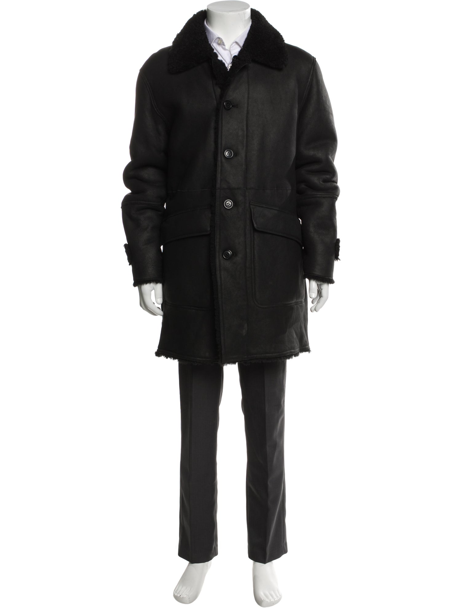 Coach Shearling Parka