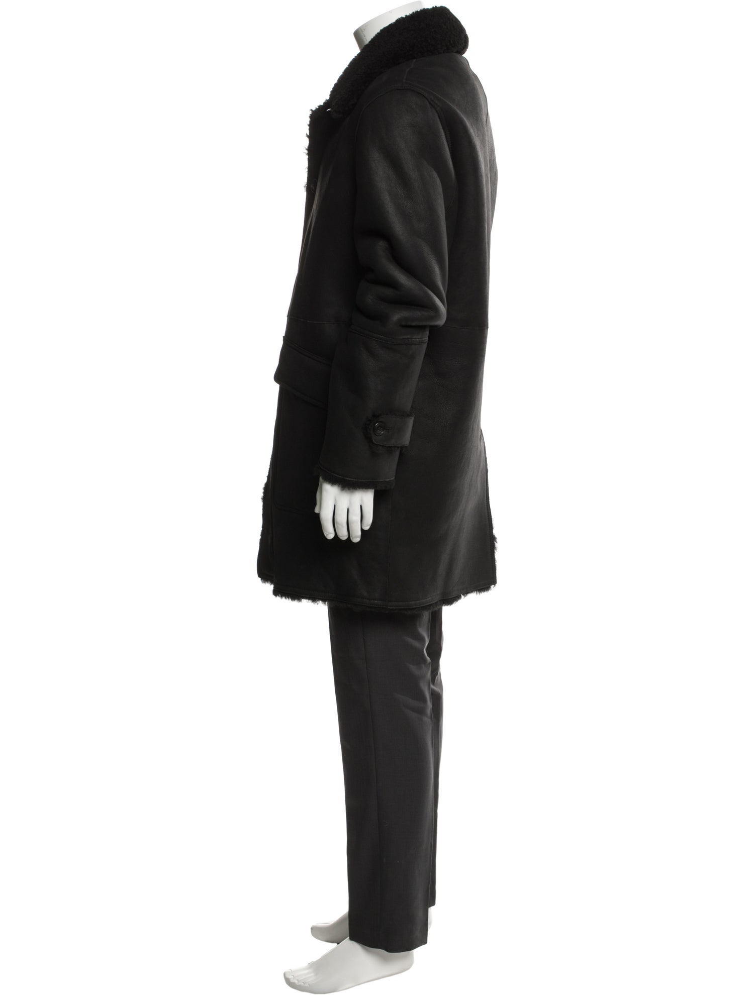 Coach Shearling Parka