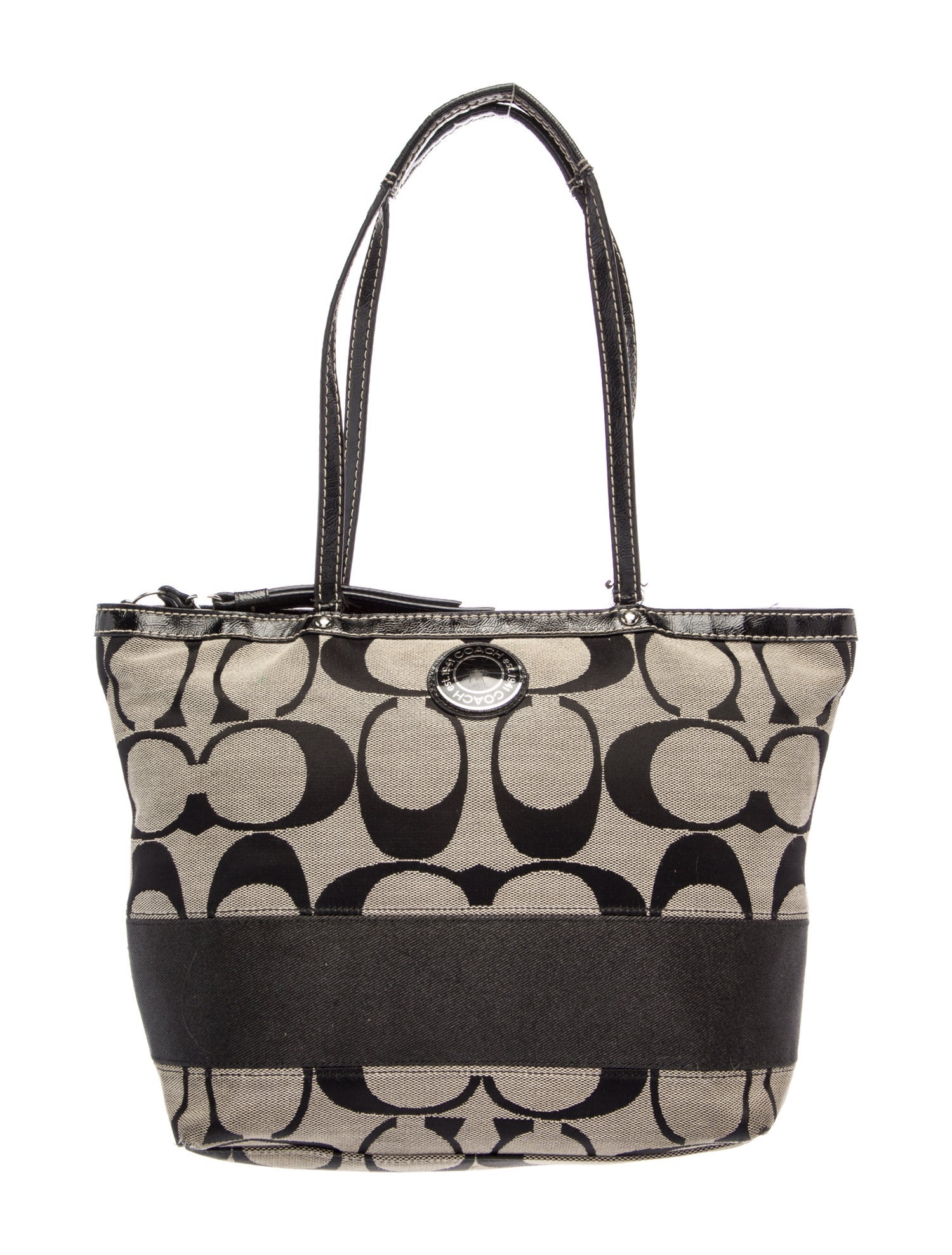 Coach Canvas Top Handle Bag