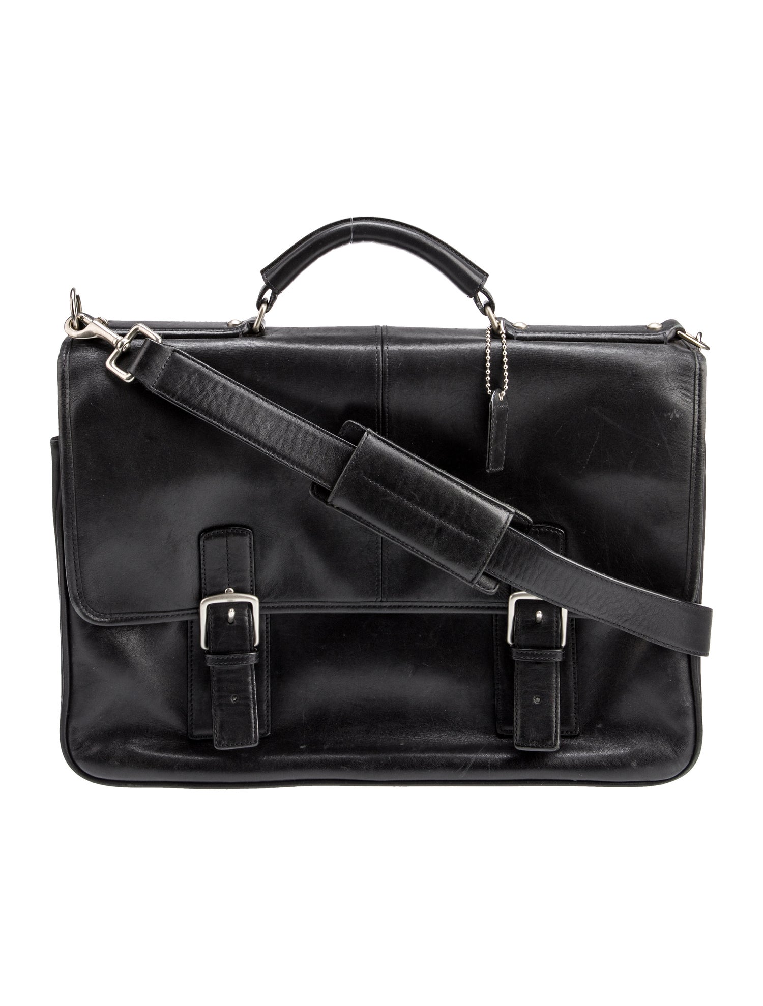 Coach Leather Messenger Bag