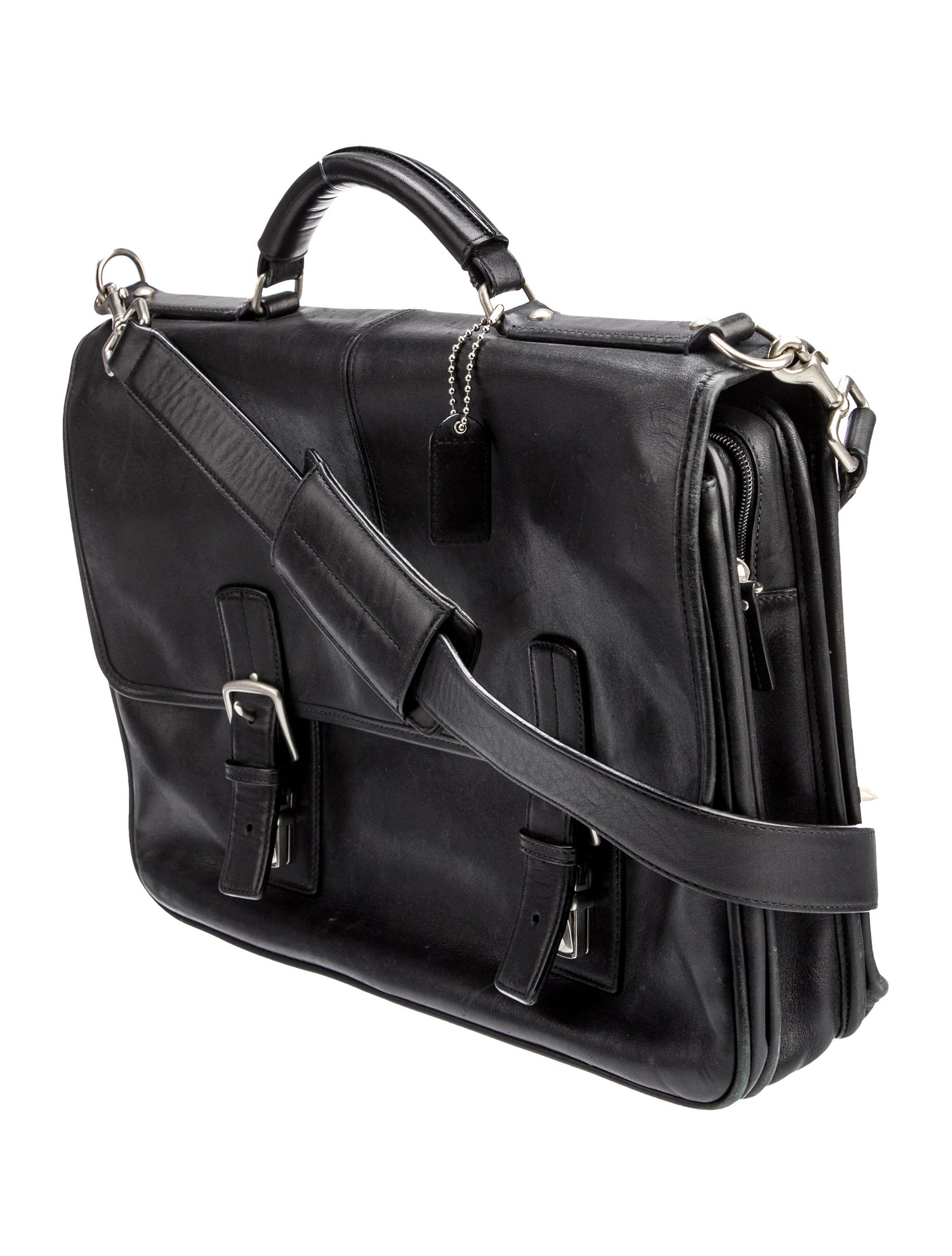 Coach Leather Messenger Bag