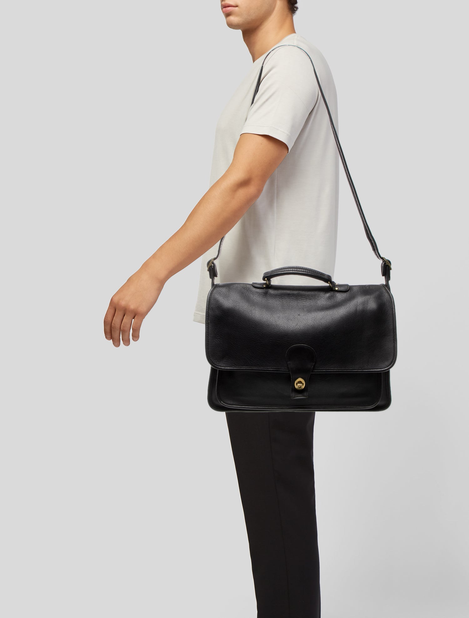 Coach Leather Crossbody Bag