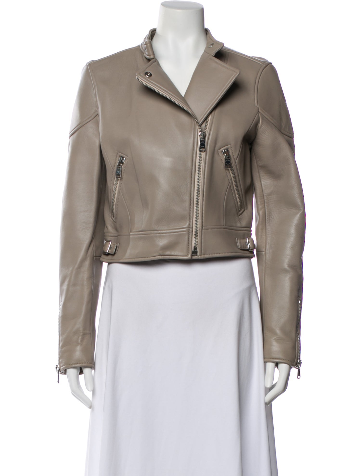 Coach Leather Biker Jacket
