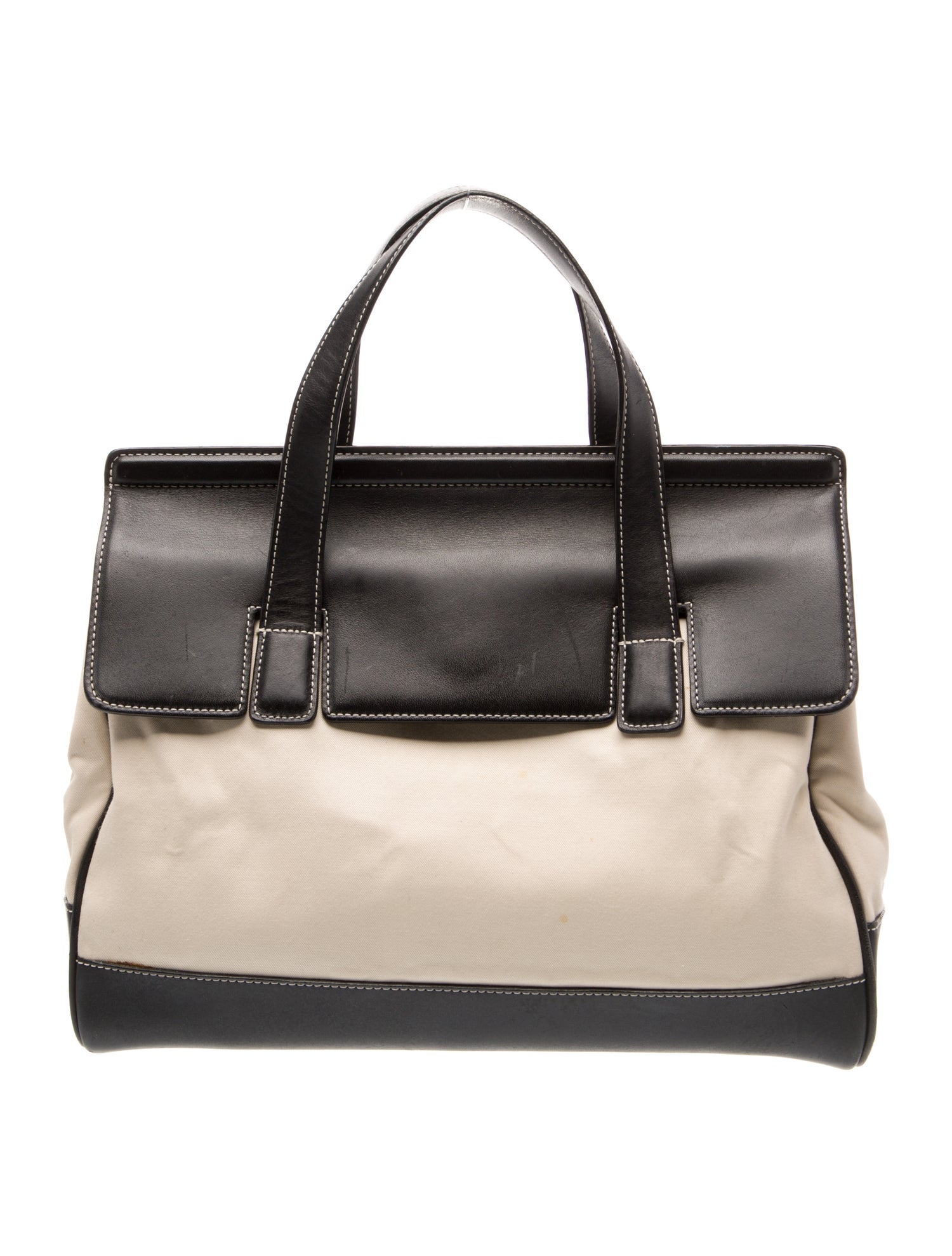 Coach Leather Top Handle Bag