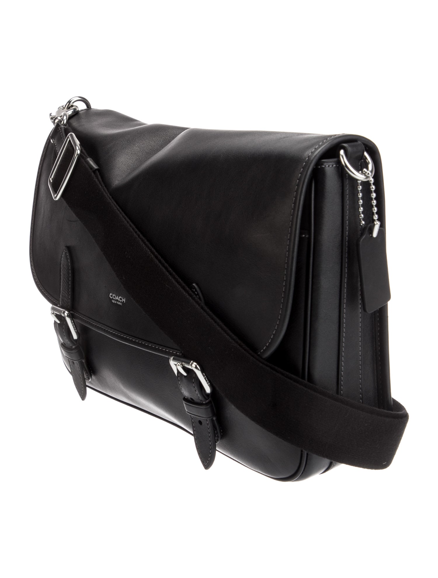 Coach Leather Messenger Bag