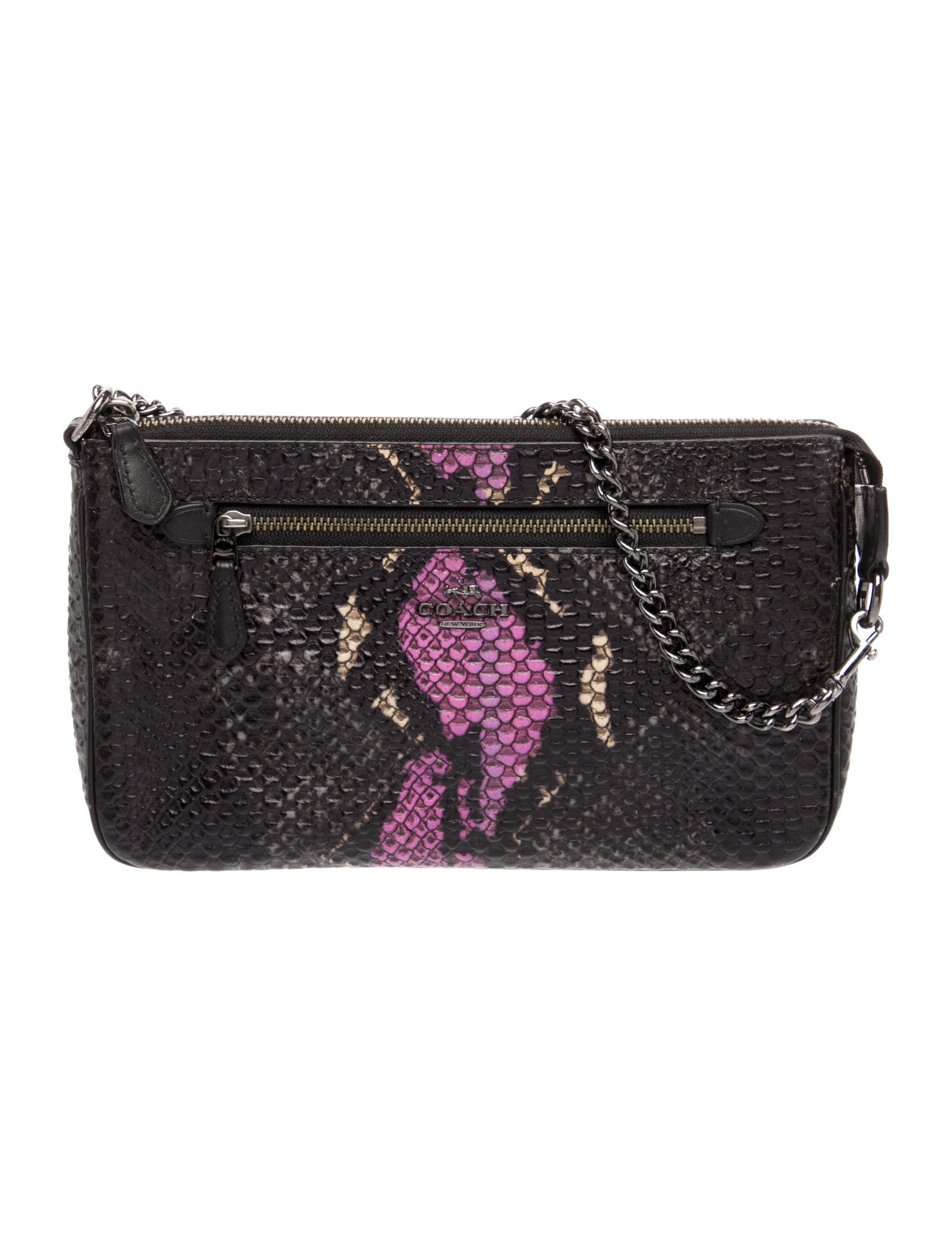 Coach Leather Top Handle Bag