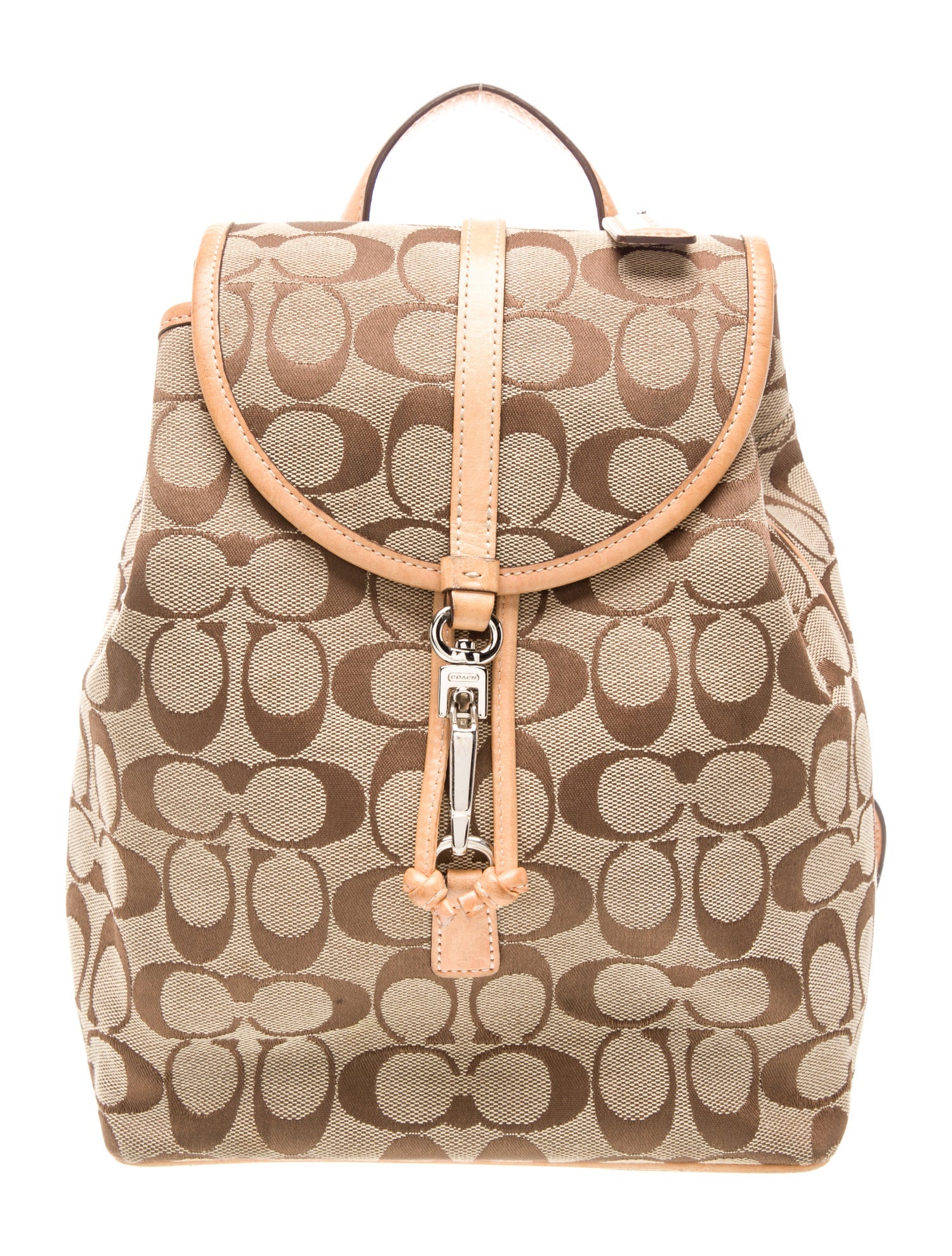 Coach Canvas Backpack