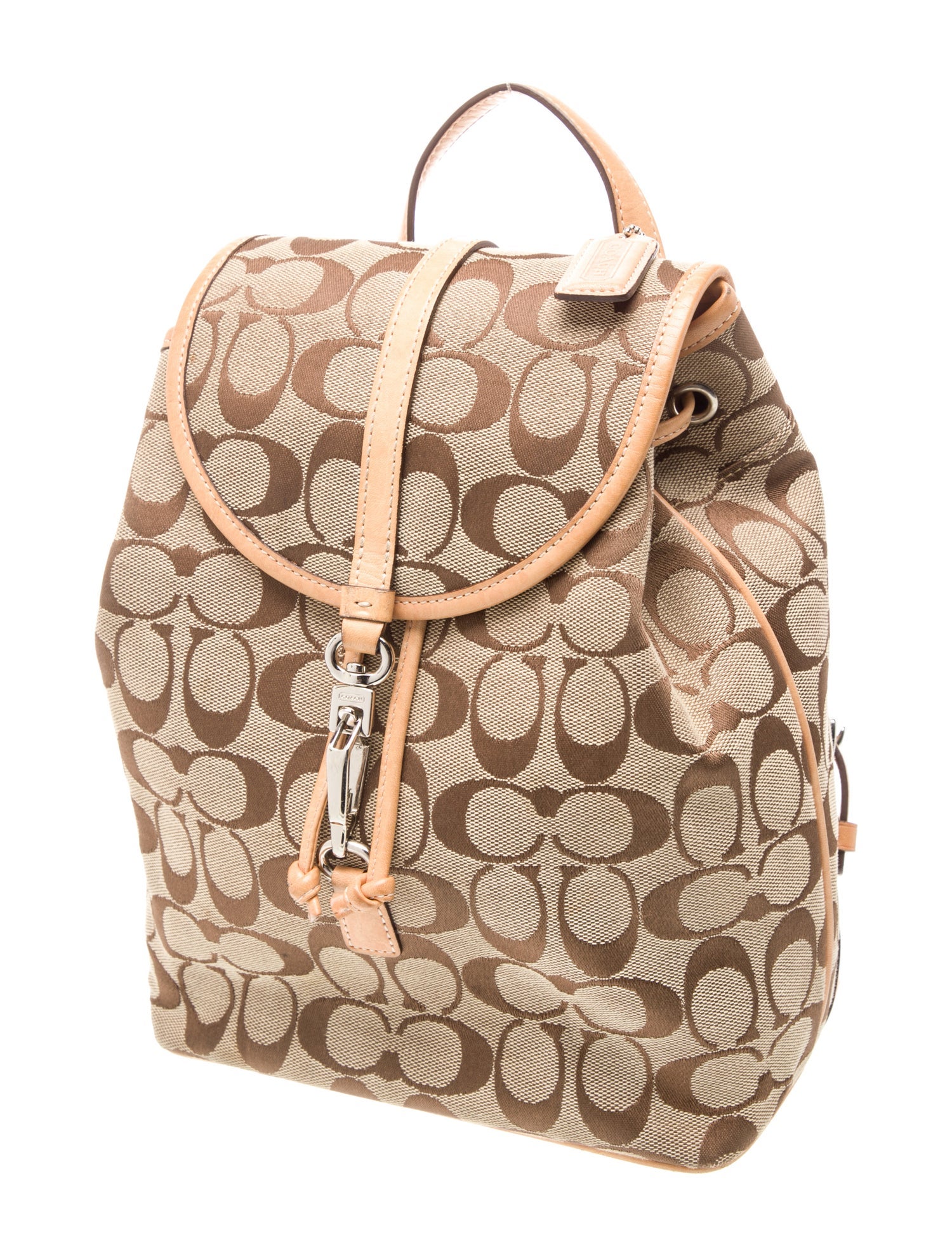 Coach Canvas Backpack