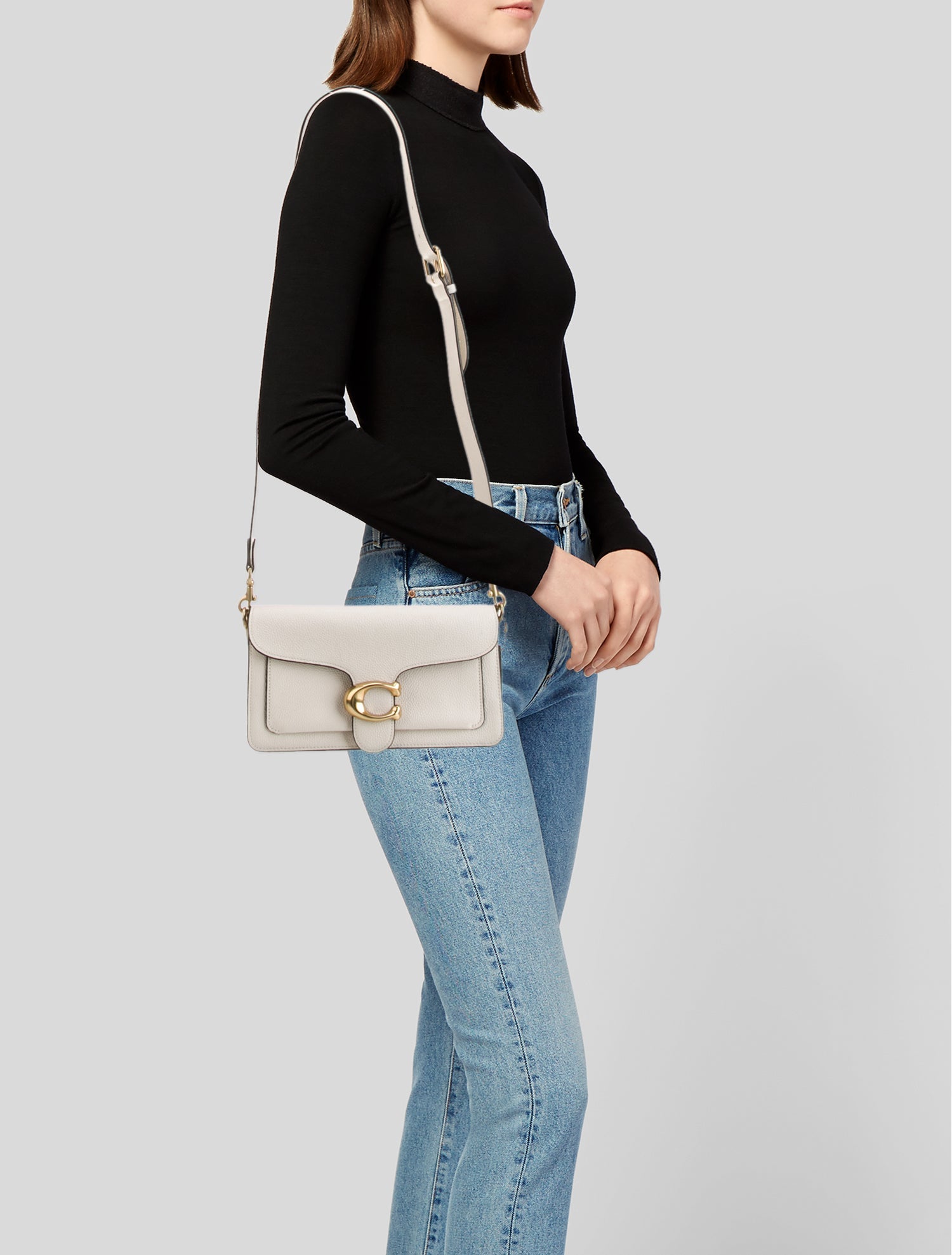 Coach Leather Tabby 26
