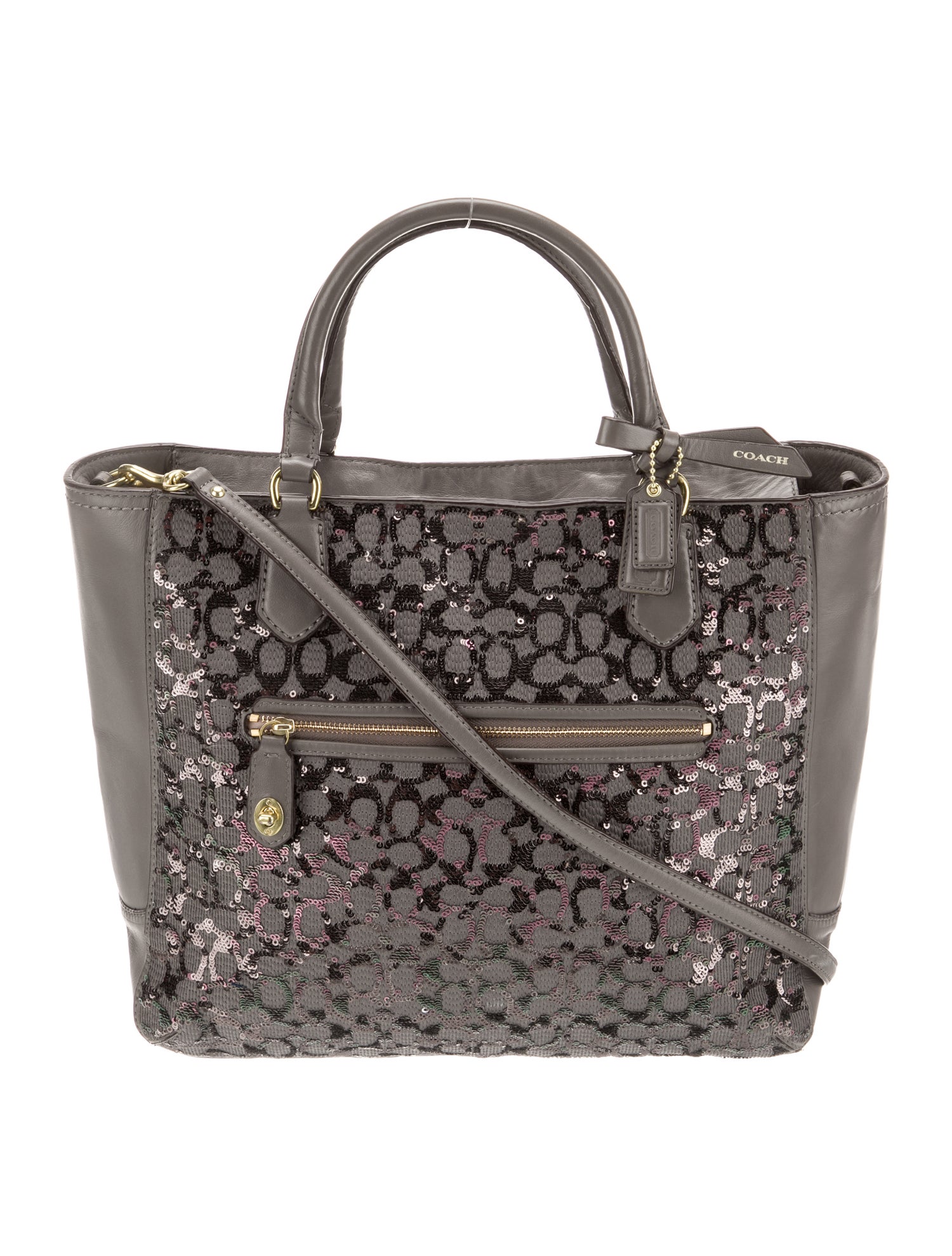 Coach Leather Bucket Bag